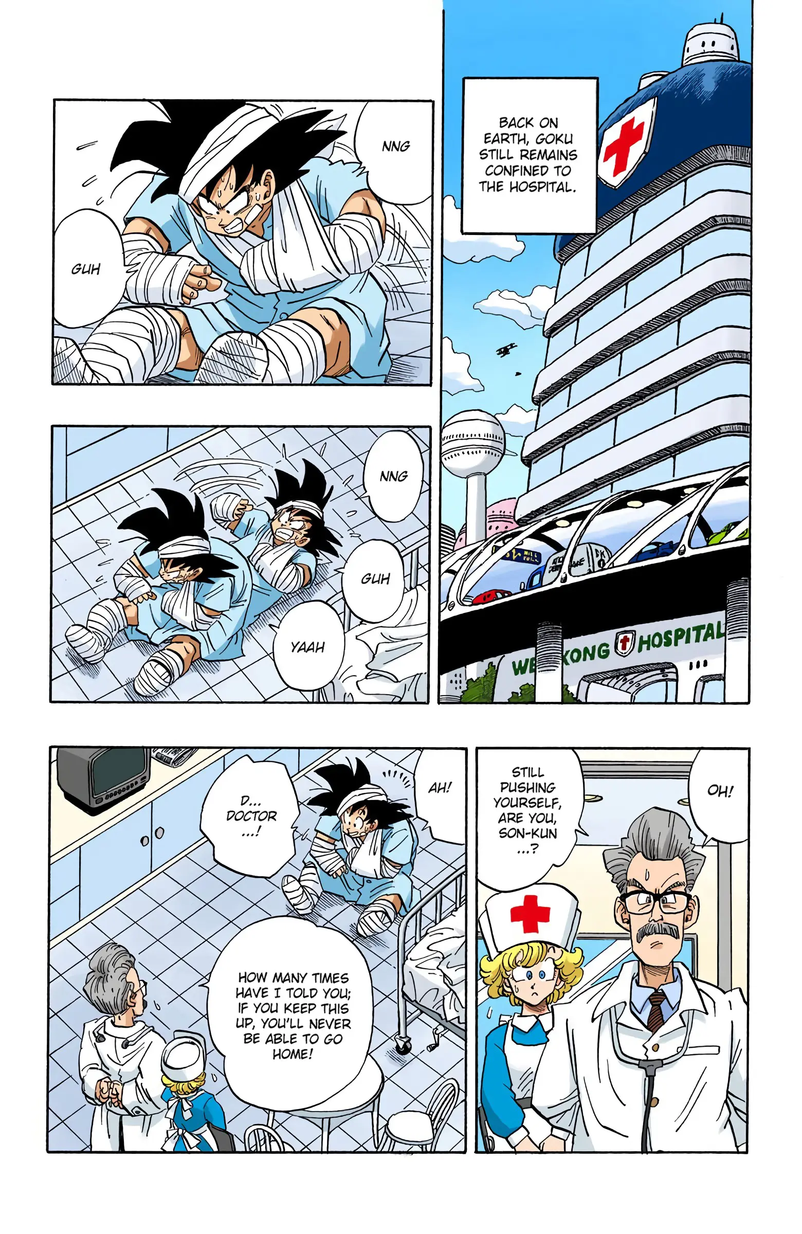 DBZ Frieza Saga Colored Manga, chapter 250, page 8