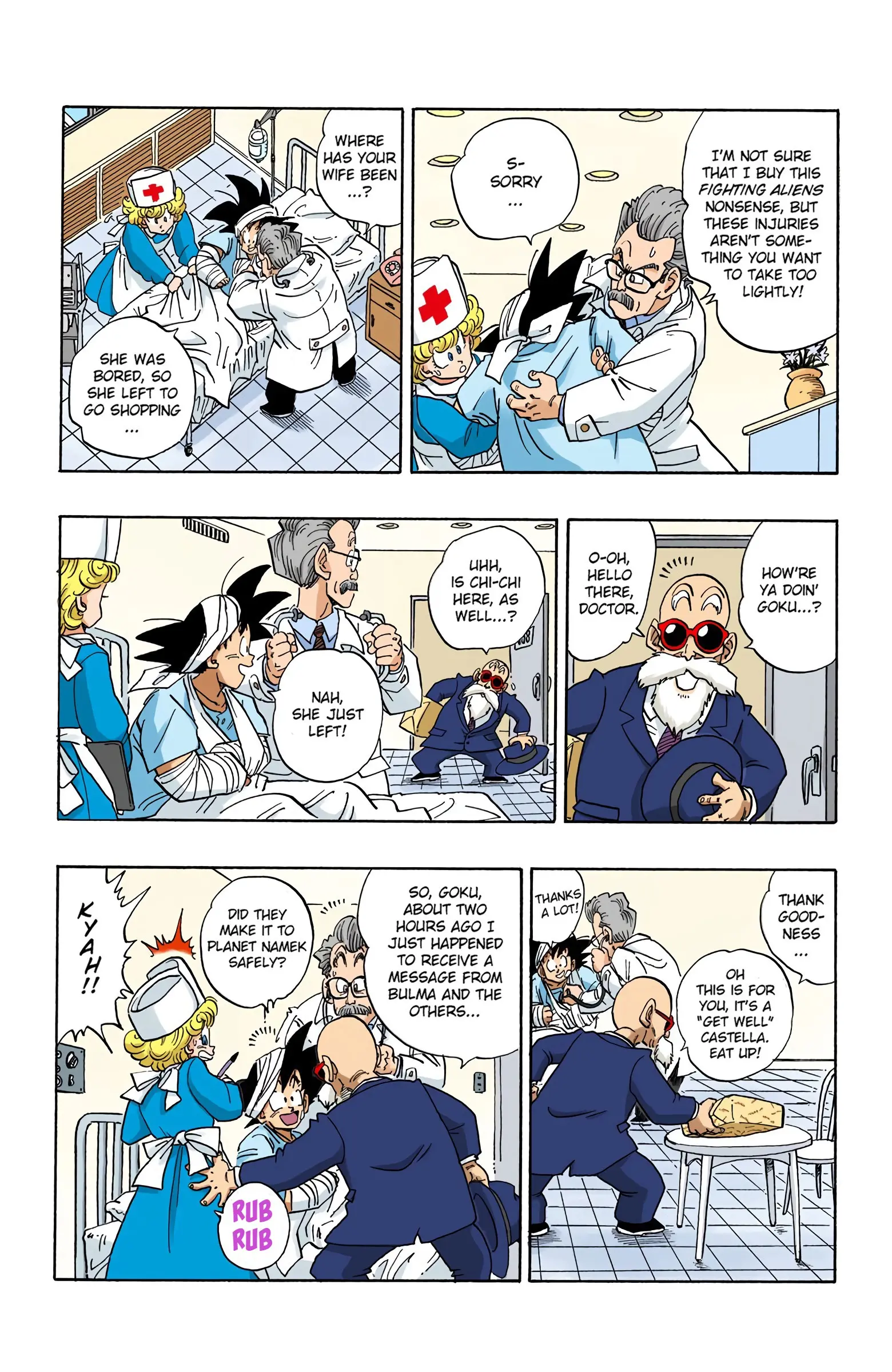 DBZ Frieza Saga Colored Manga, chapter 250, page 9