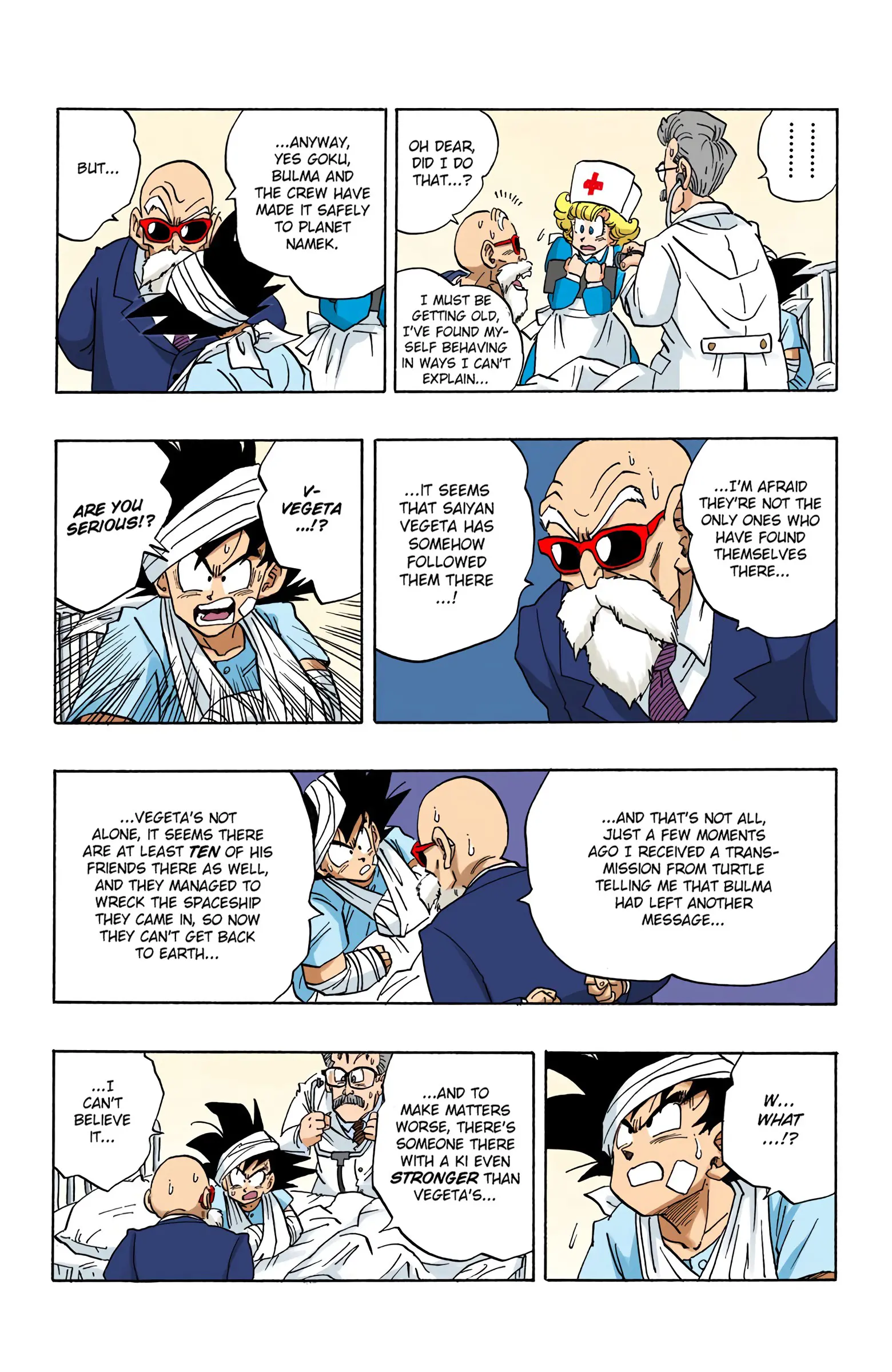 DBZ Frieza Saga Colored Manga, chapter 250, page 10