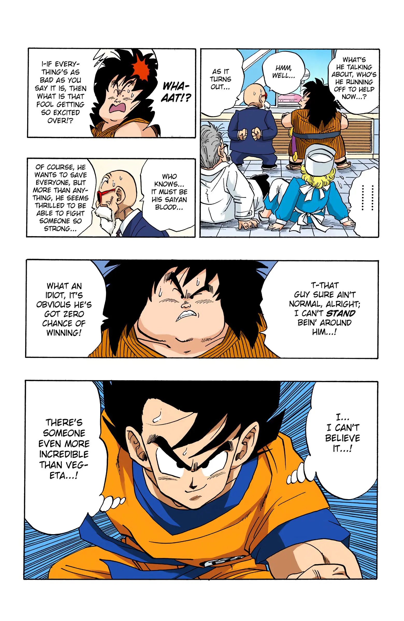 DBZ Frieza Saga Colored Manga, chapter 250, page 15