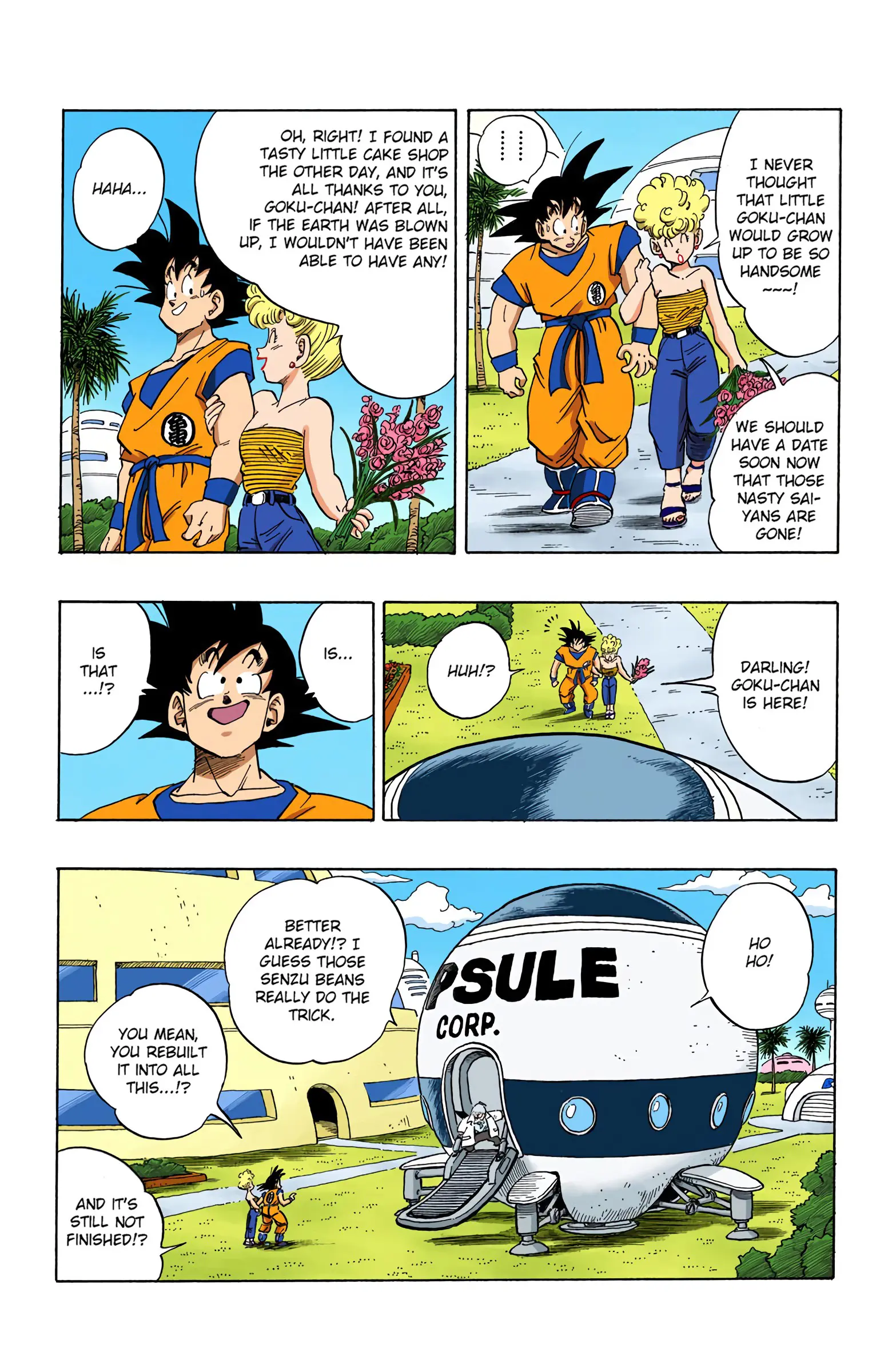 DBZ Frieza Saga Colored Manga, chapter 251, page 4