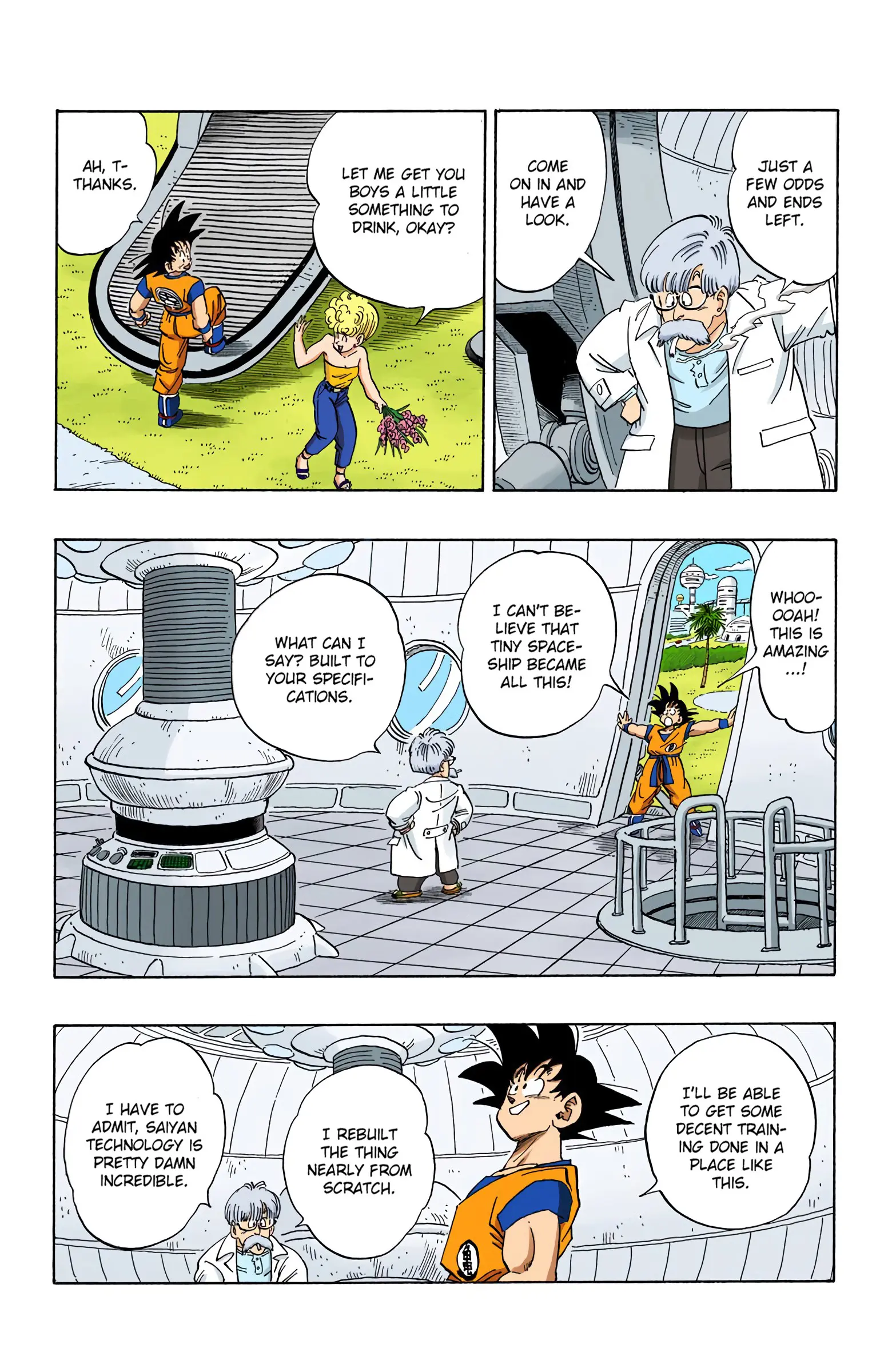 DBZ Frieza Saga Colored Manga, chapter 251, page 5