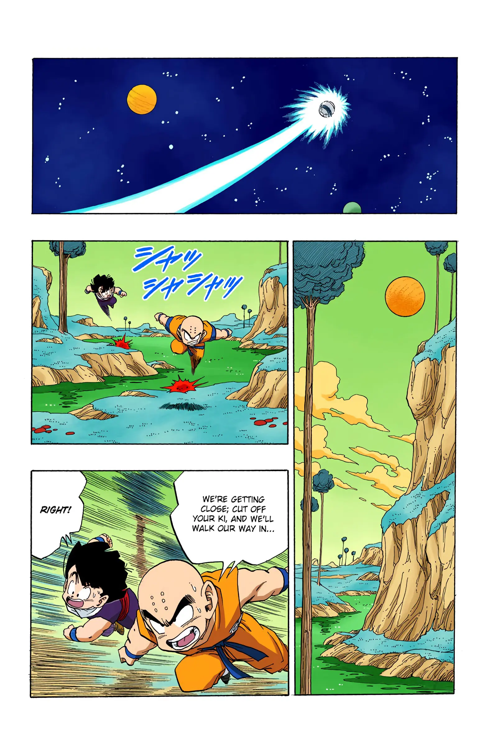 DBZ Frieza Saga Colored Manga, chapter 251, page 12
