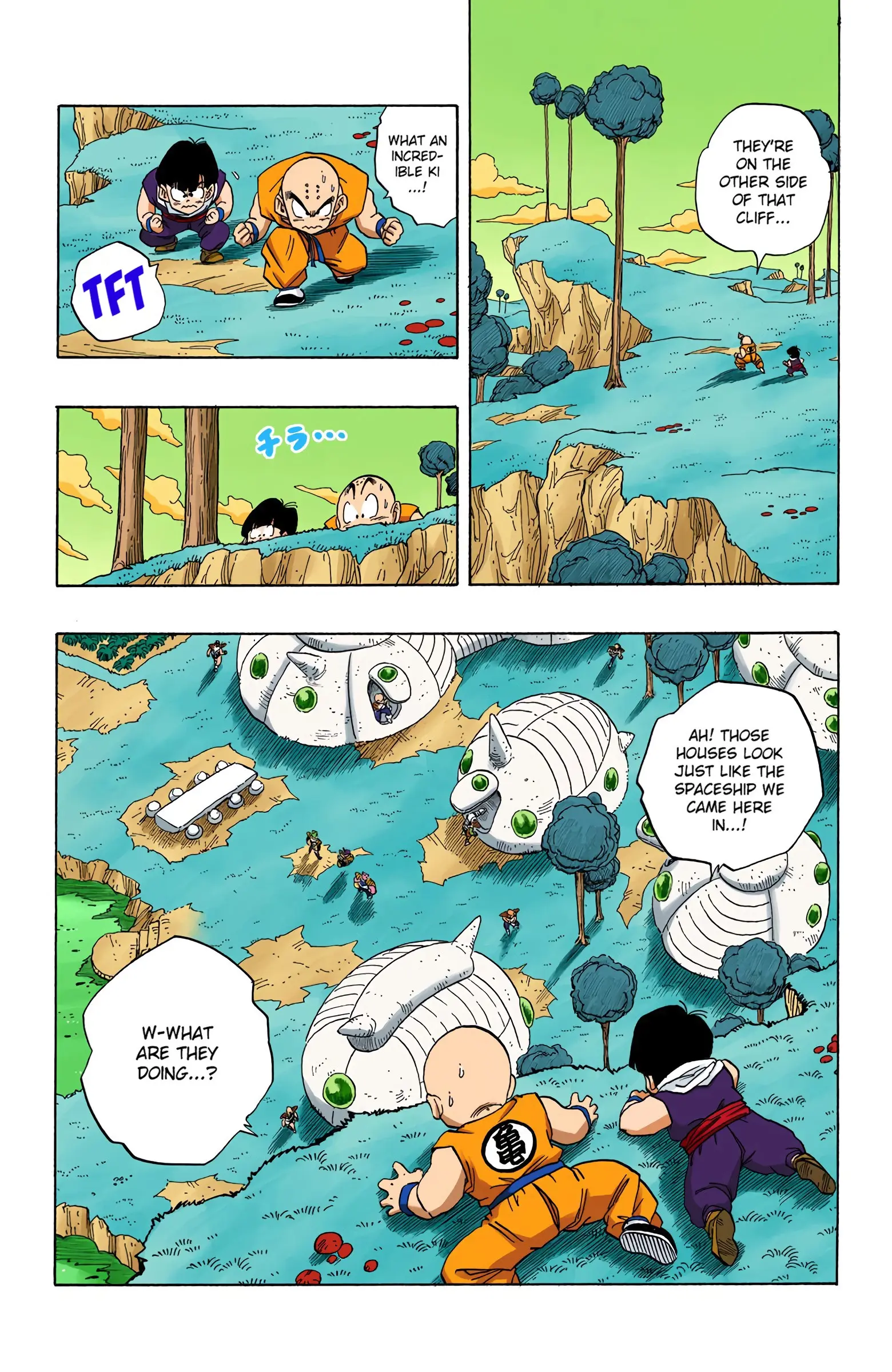 DBZ Frieza Saga Colored Manga, chapter 251, page 13
