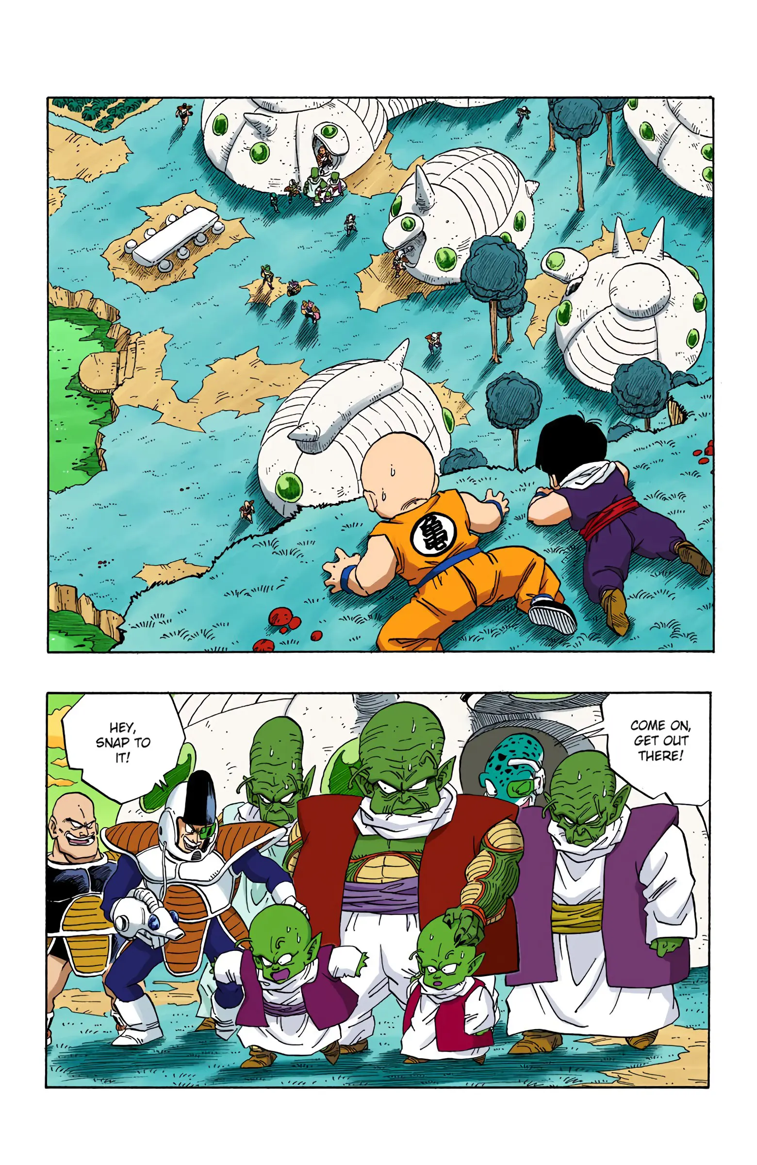 DBZ Frieza Saga Colored Manga, chapter 252, page 2
