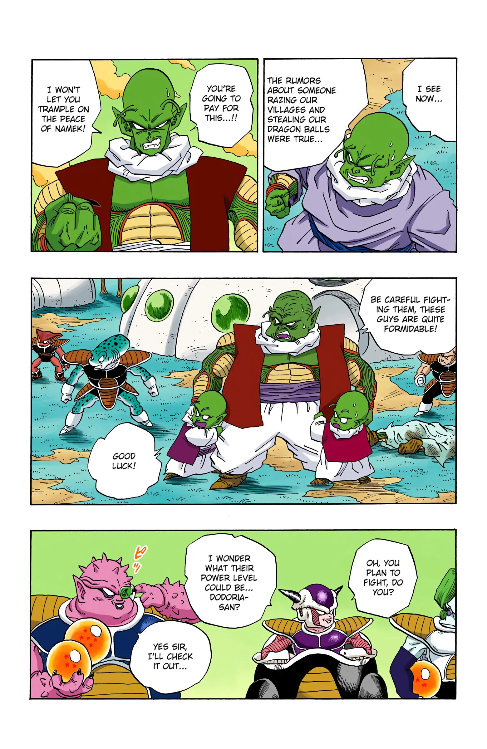 DBZ Frieza Saga Colored Manga, chapter 253, page 5