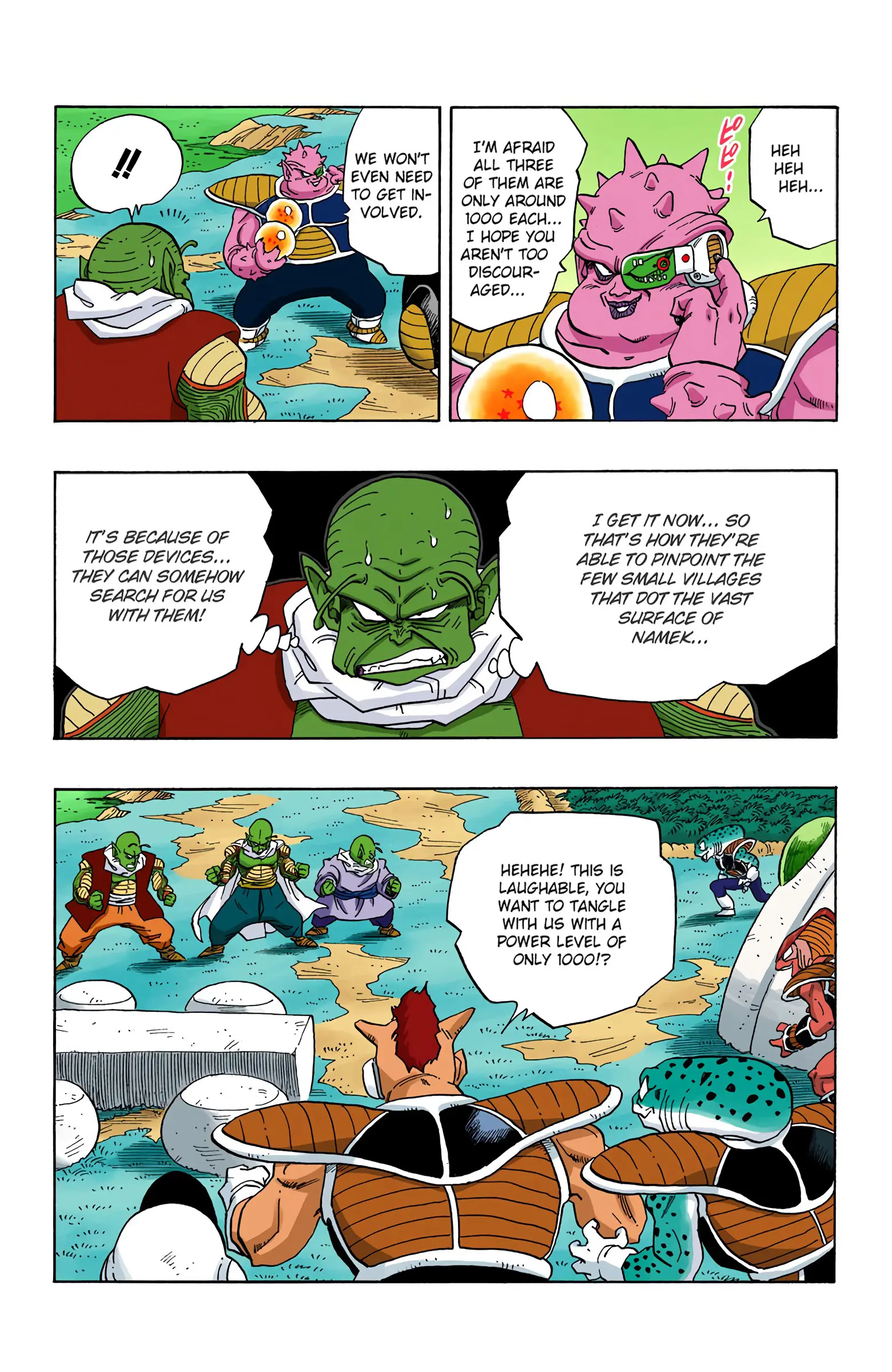 DBZ Frieza Saga Colored Manga, chapter 253, page 6