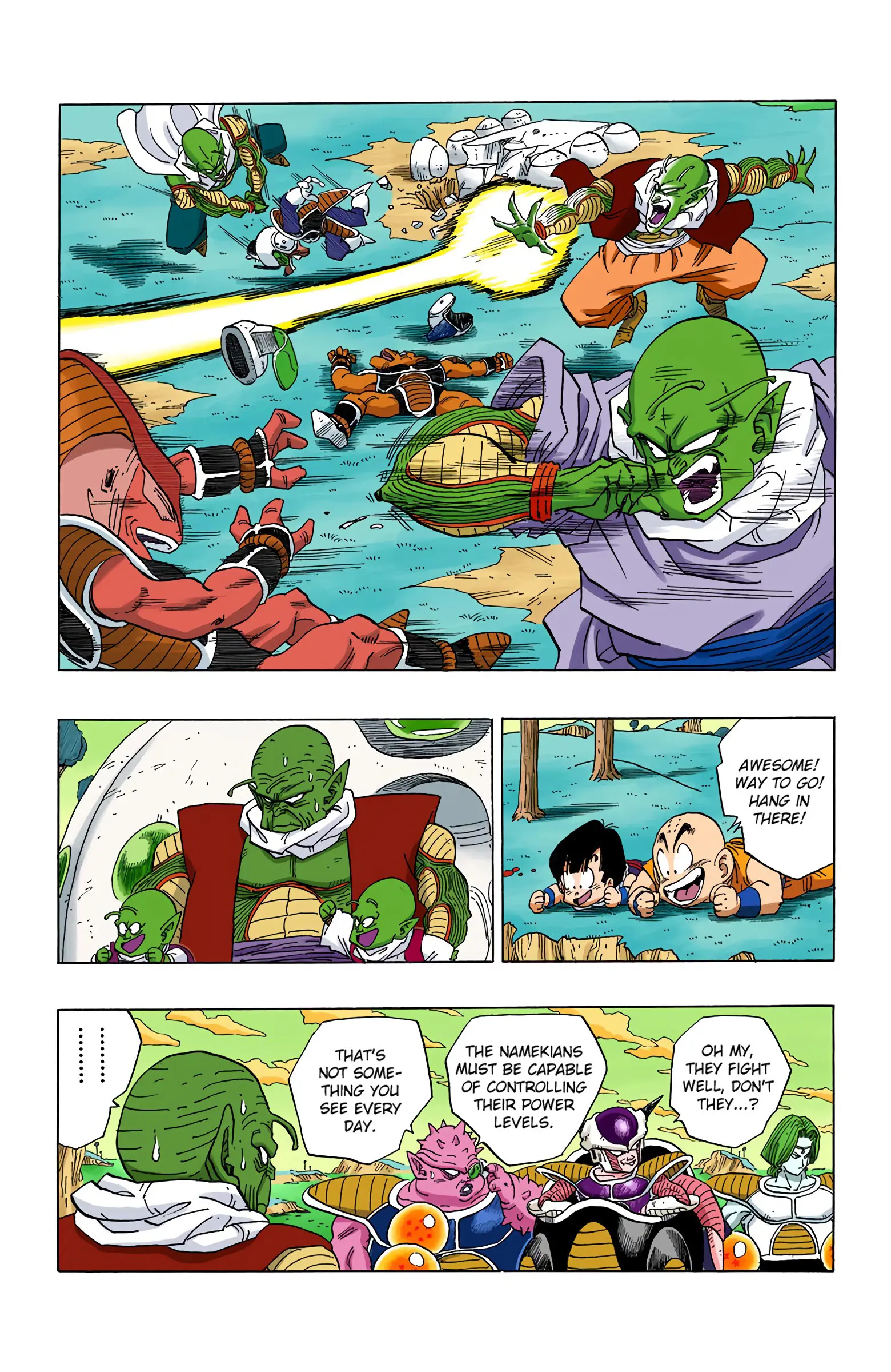 DBZ Frieza Saga Colored Manga, chapter 253, page 12