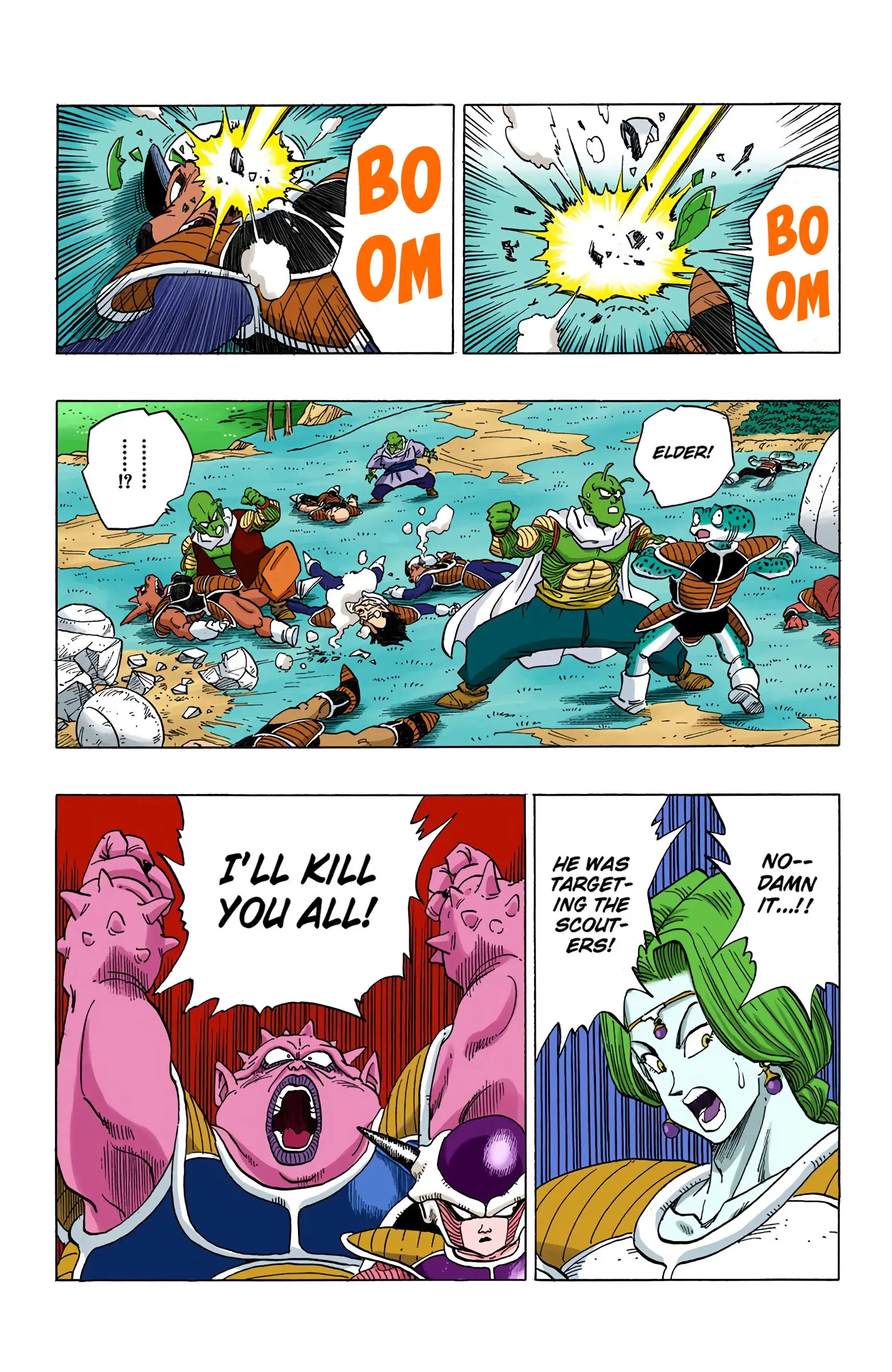 DBZ Frieza Saga Colored Manga, chapter 253, page 15