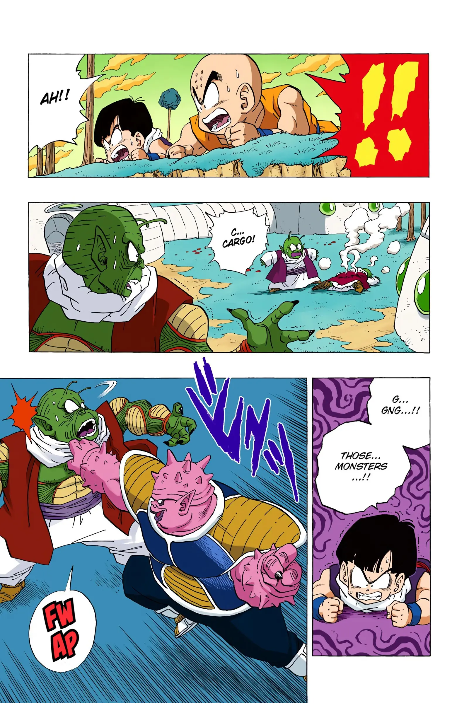 DBZ Frieza Saga Colored Manga, chapter 255, page 5