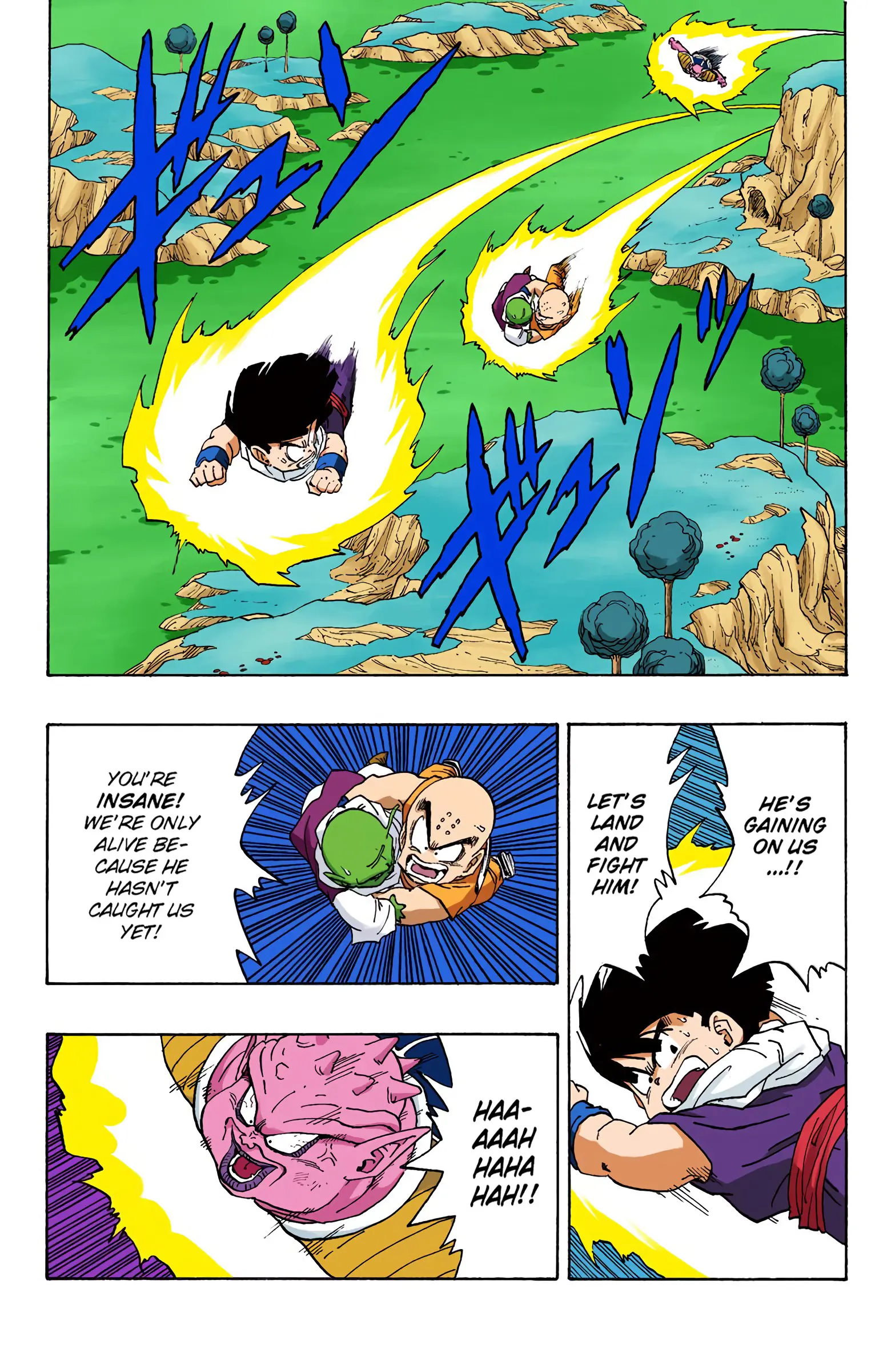 DBZ Frieza Saga Colored Manga, chapter 256, page 2