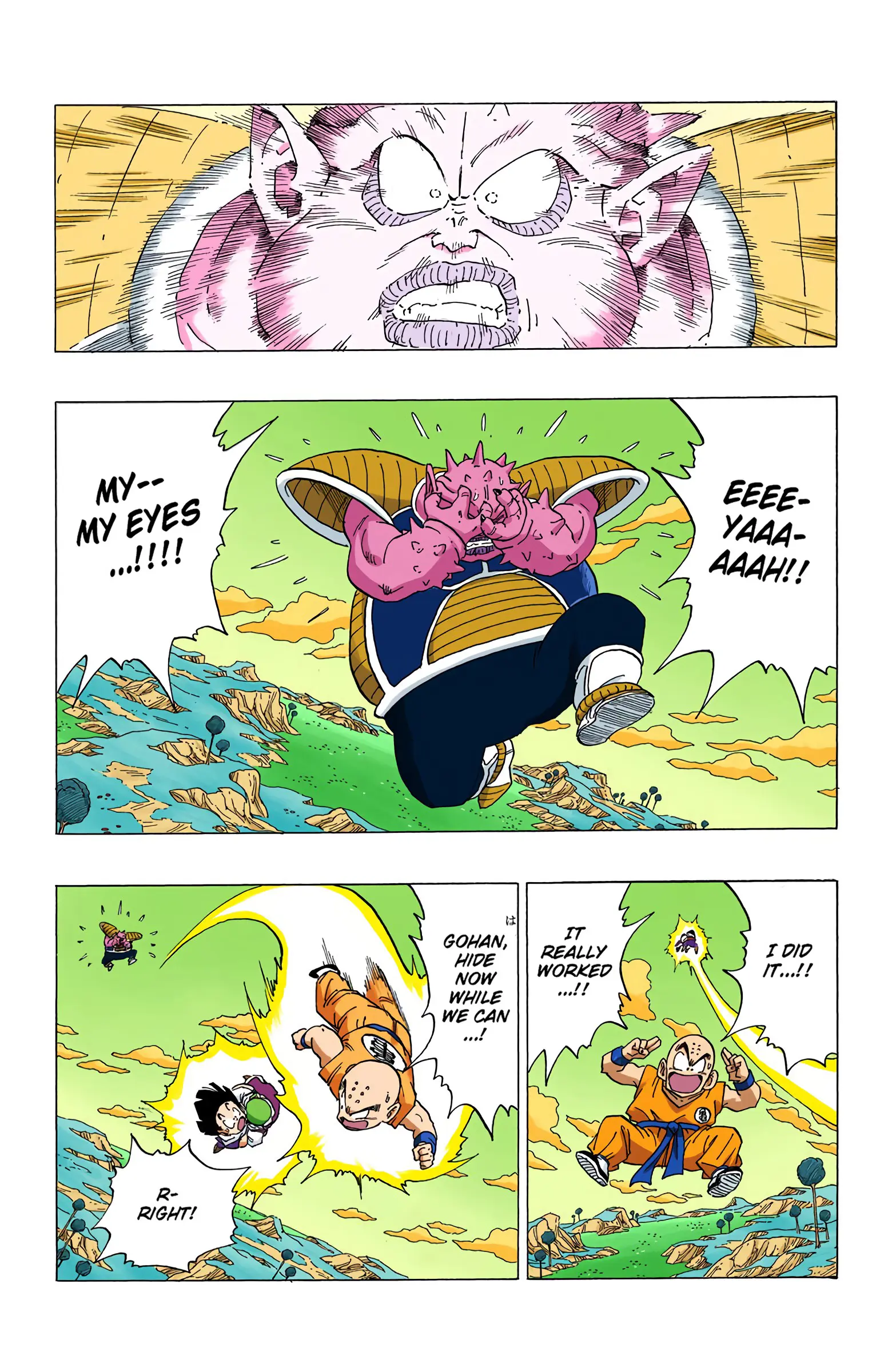 DBZ Frieza Saga Colored Manga, chapter 256, page 6