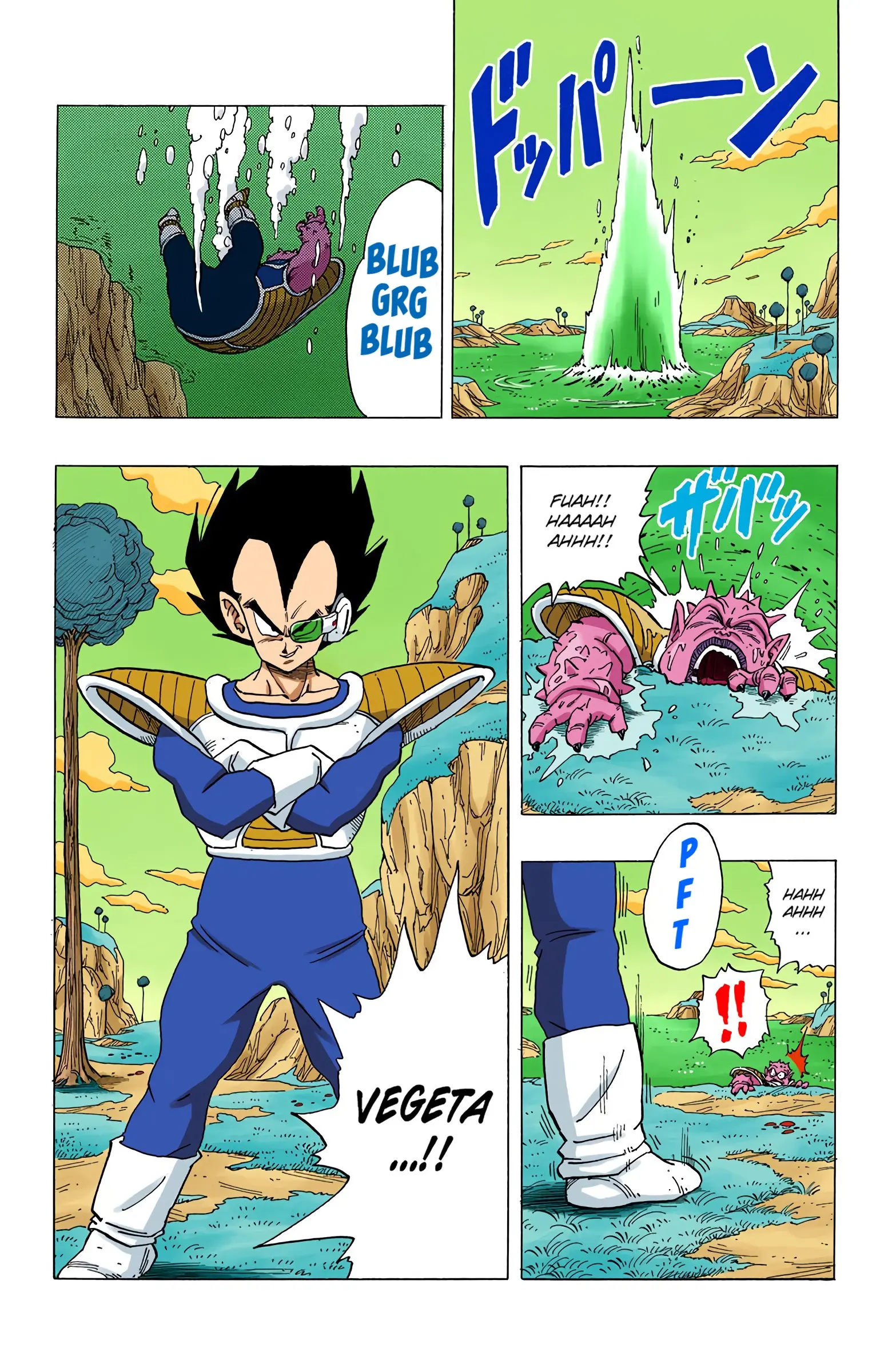 DBZ Frieza Saga Colored Manga, chapter 256, page 15