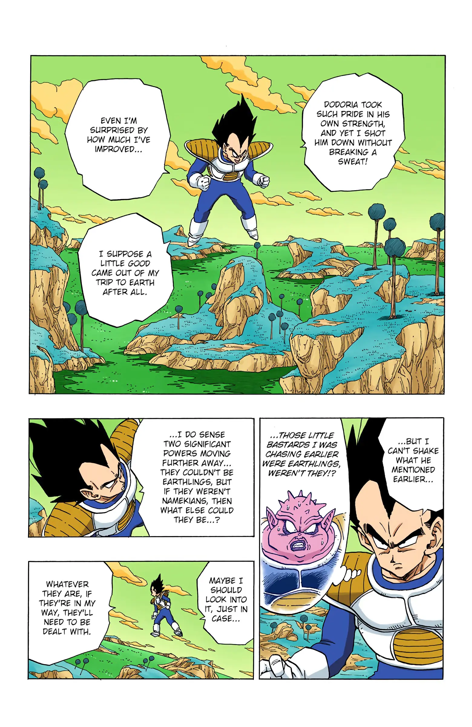 DBZ Frieza Saga Colored Manga, chapter 258, page 2