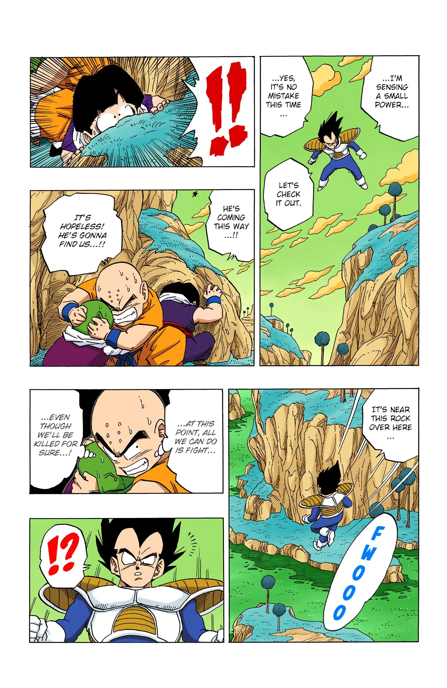 DBZ Frieza Saga Colored Manga, chapter 258, page 8