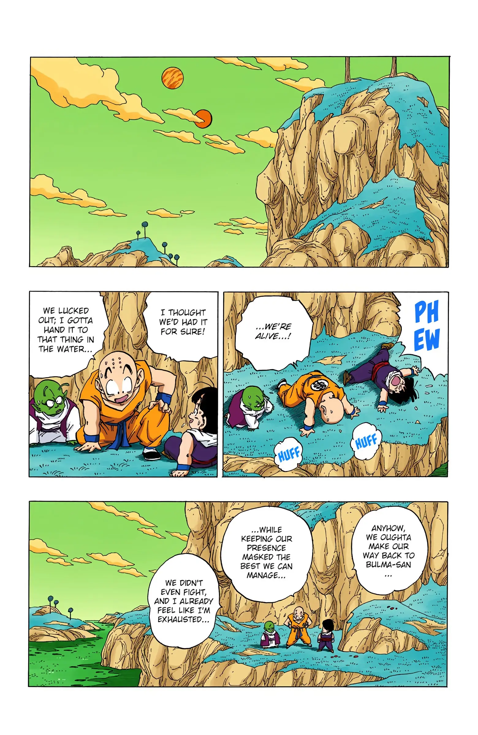 DBZ Frieza Saga Colored Manga, chapter 258, page 10