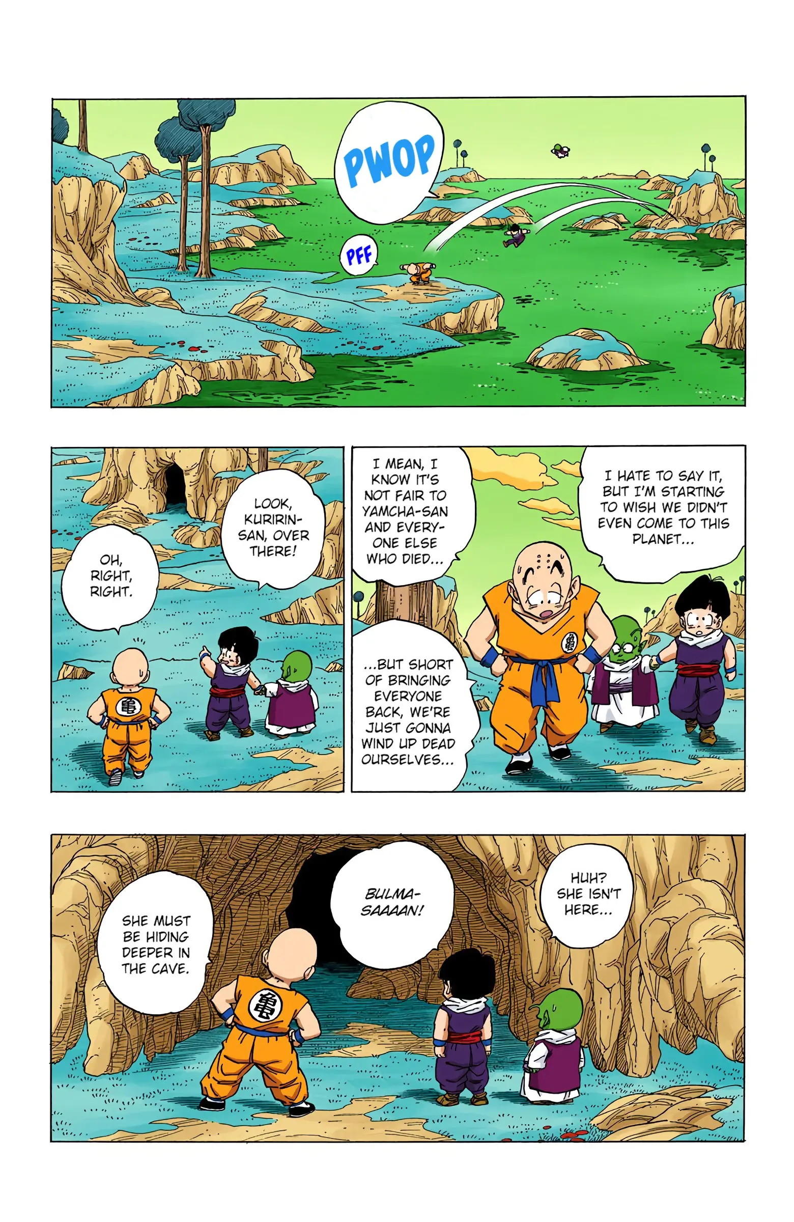 DBZ Frieza Saga Colored Manga, chapter 258, page 11
