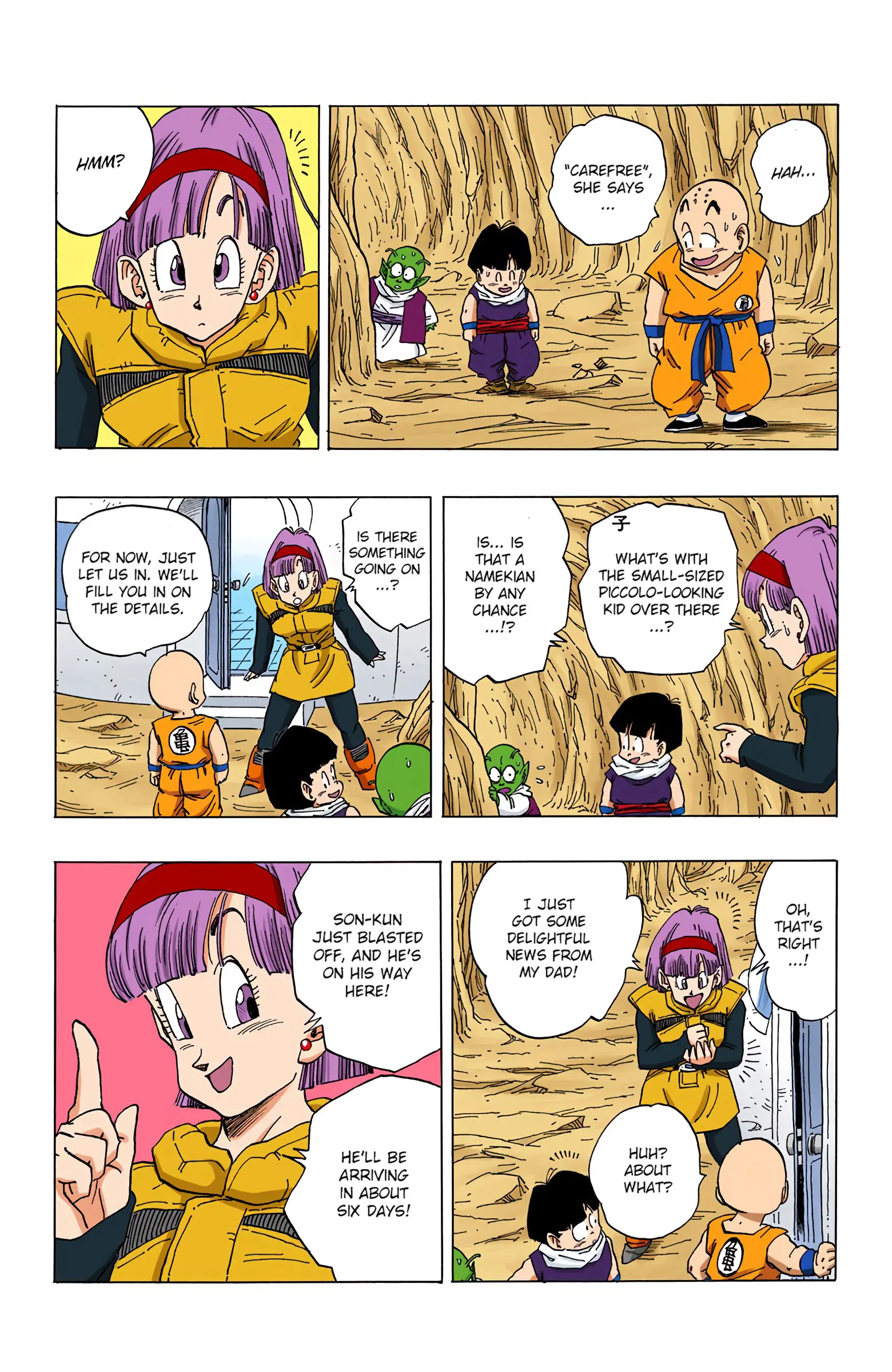 DBZ Frieza Saga Colored Manga, chapter 258, page 13