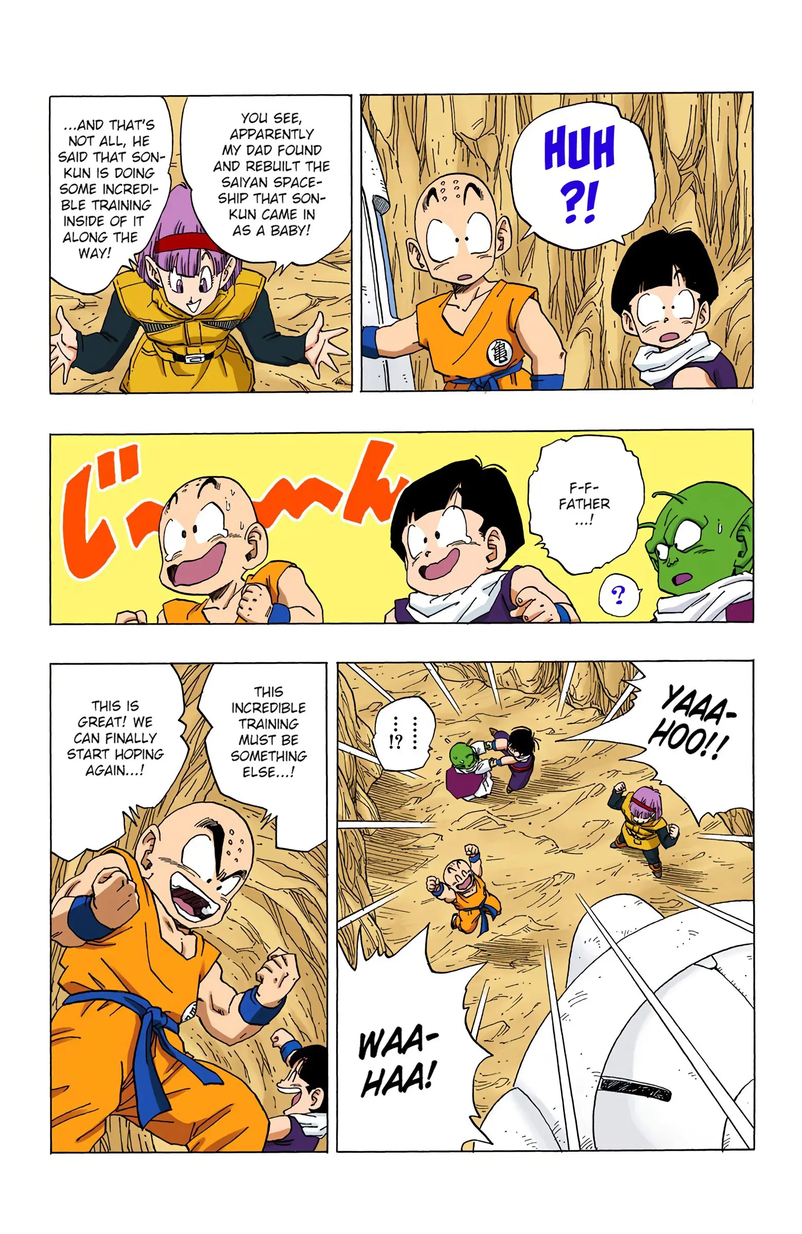 DBZ Frieza Saga Colored Manga, chapter 258, page 14