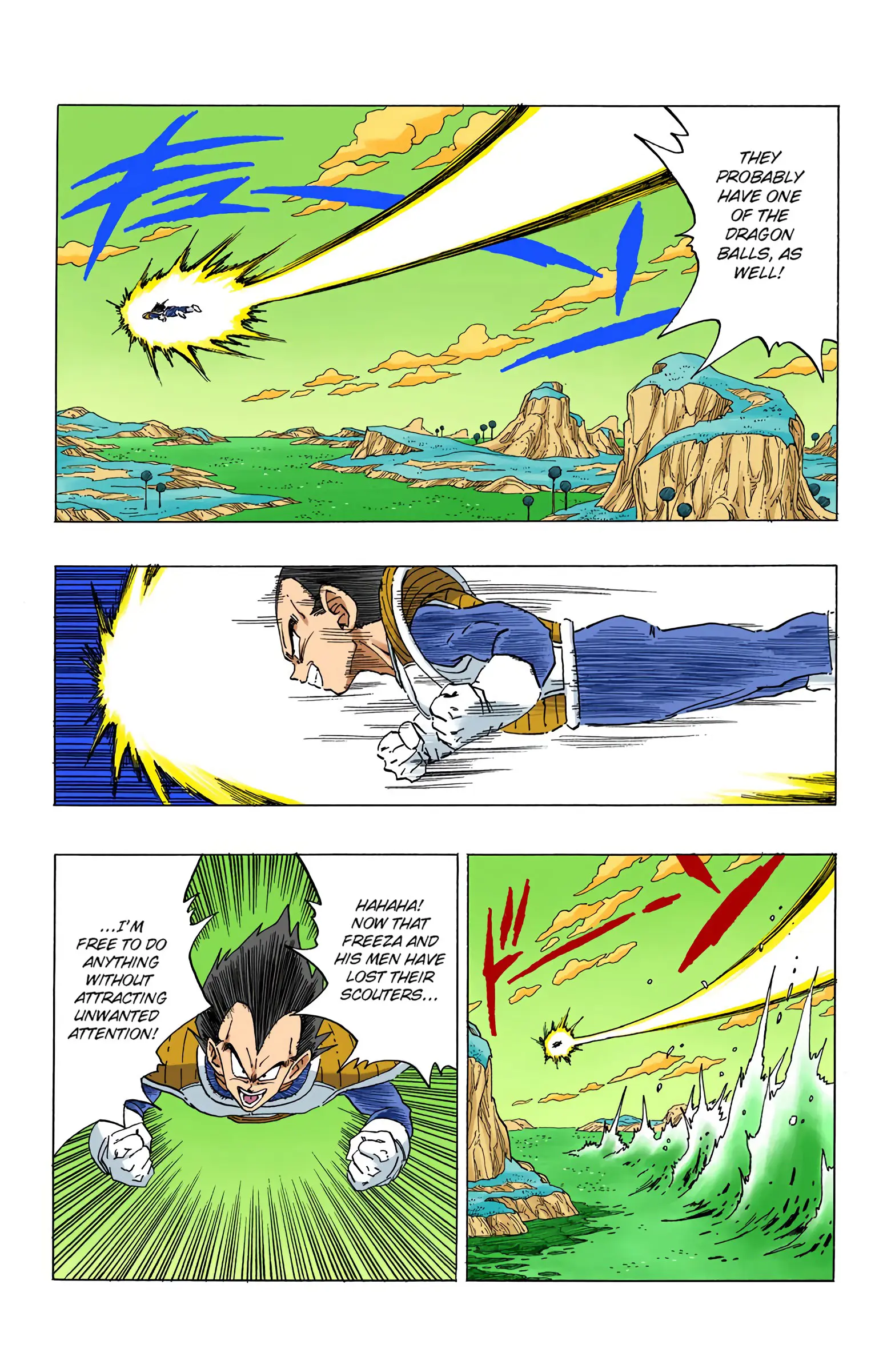 DBZ Frieza Saga Colored Manga, chapter 259, page 3
