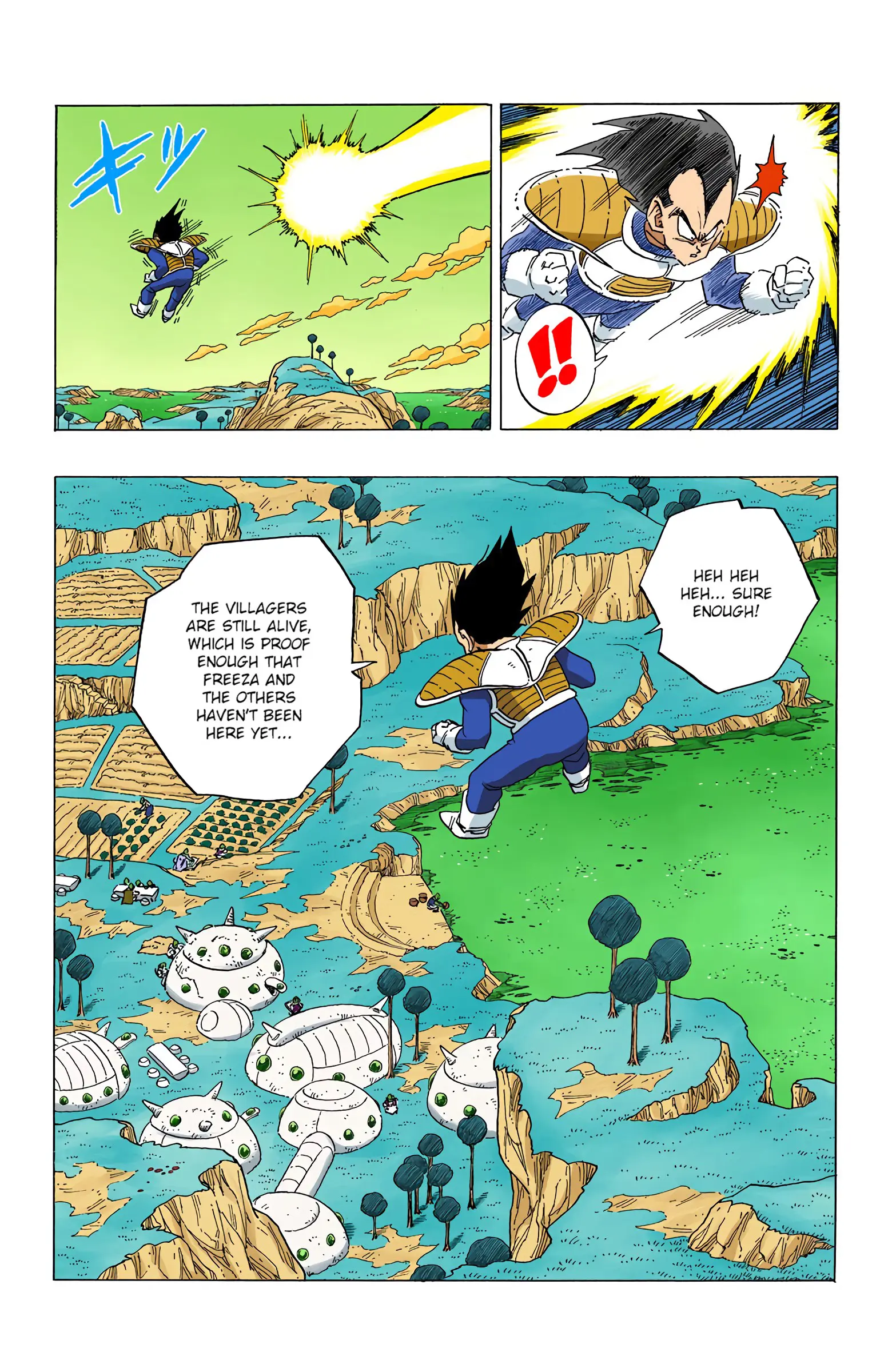 DBZ Frieza Saga Colored Manga, chapter 259, page 4