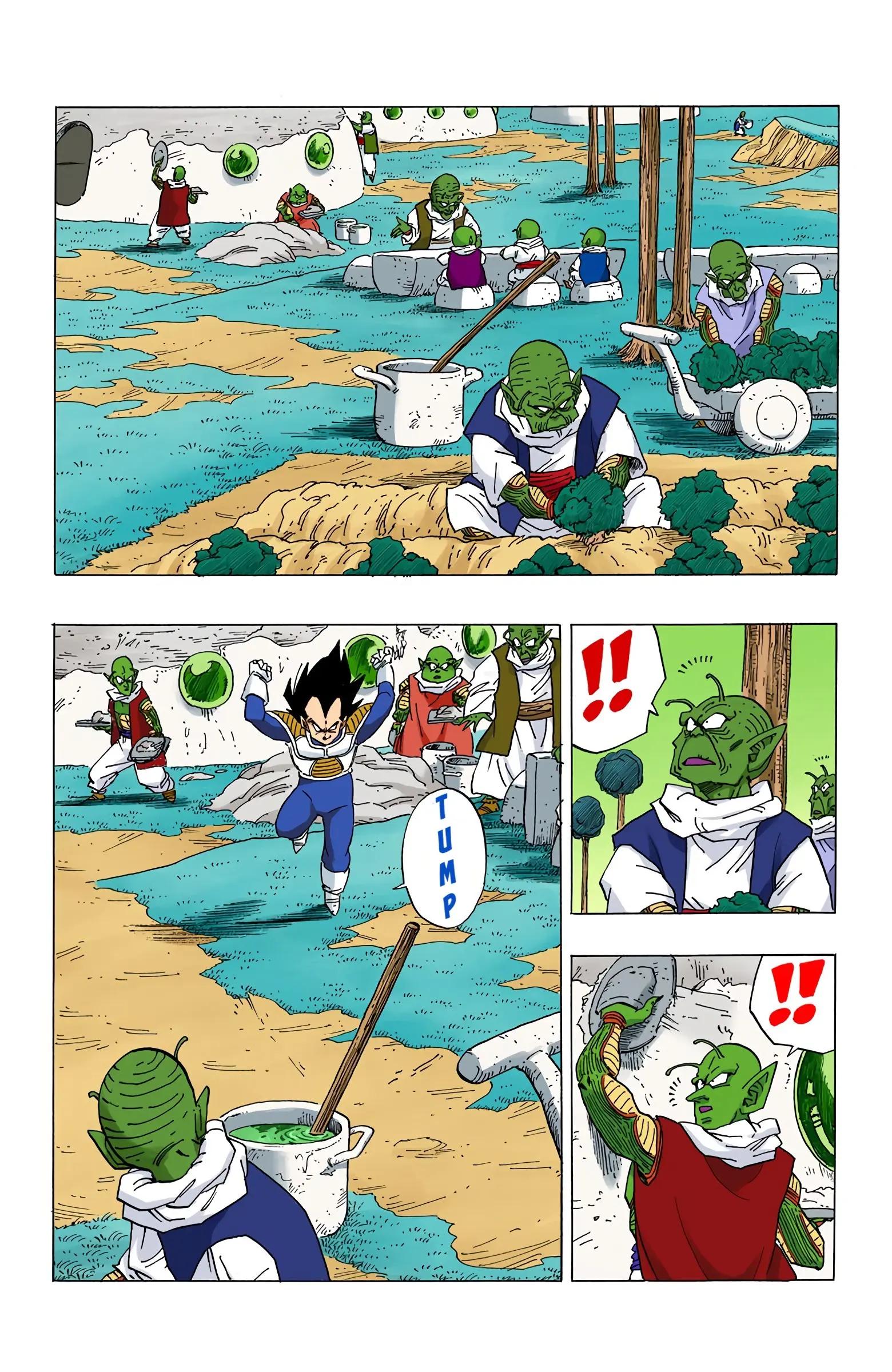 DBZ Frieza Saga Colored Manga, chapter 259, page 5