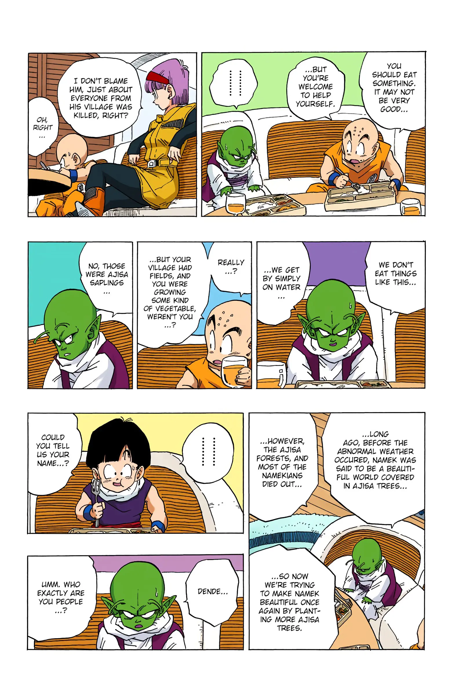 DBZ Frieza Saga Colored Manga, chapter 259, page 8