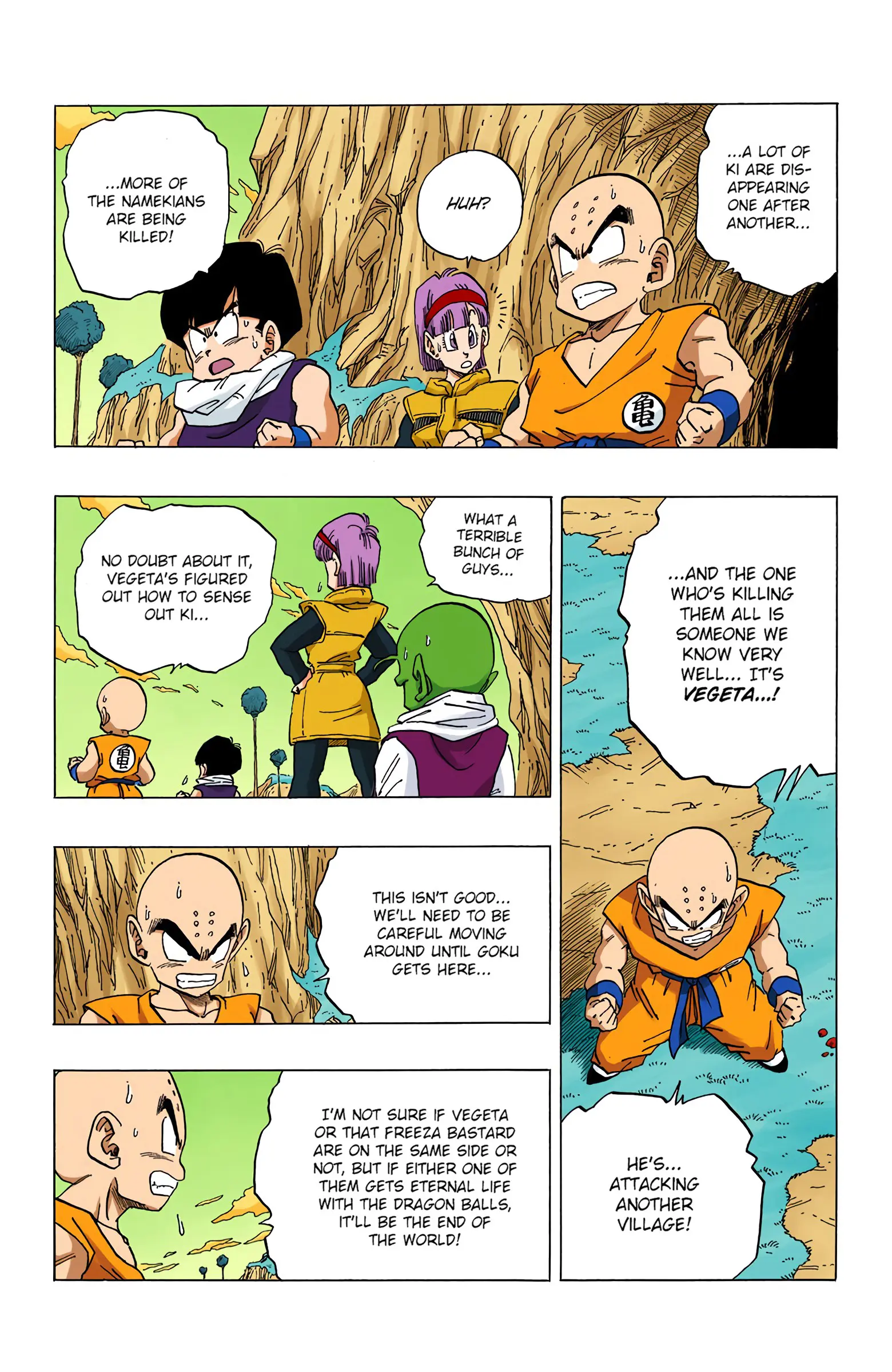 DBZ Frieza Saga Colored Manga, chapter 259, page 10