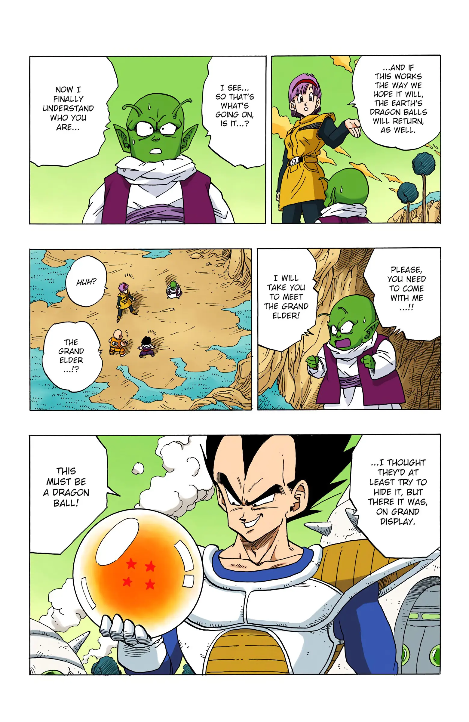 DBZ Frieza Saga Colored Manga, chapter 259, page 15