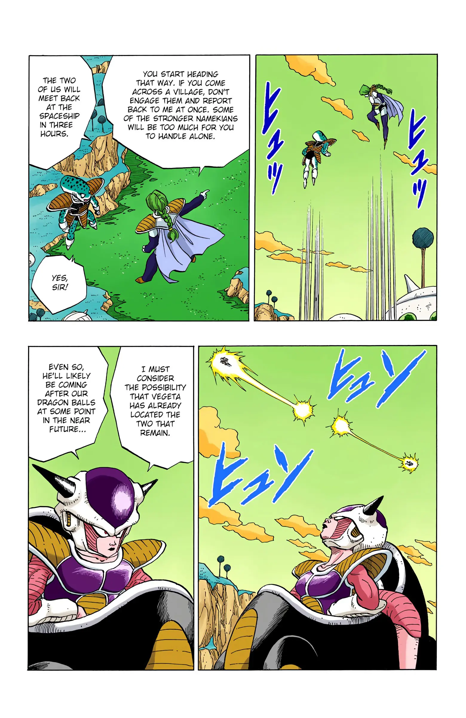 DBZ Frieza Saga Colored Manga, chapter 260, page 6
