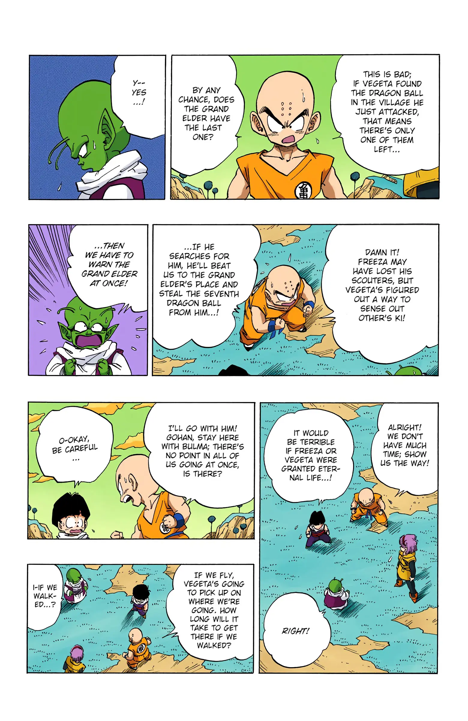 DBZ Frieza Saga Colored Manga, chapter 260, page 10