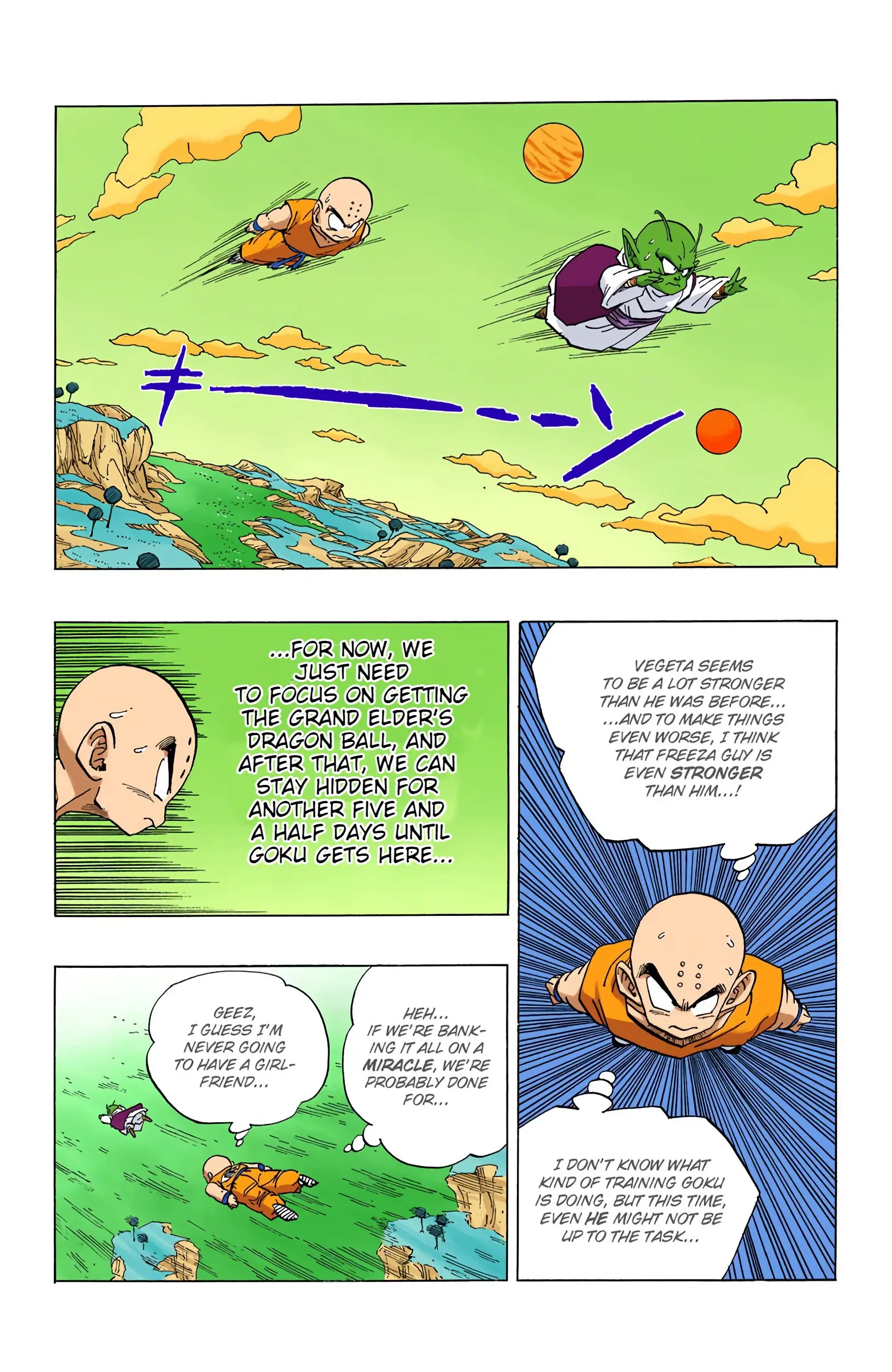 DBZ Frieza Saga Colored Manga, chapter 260, page 12