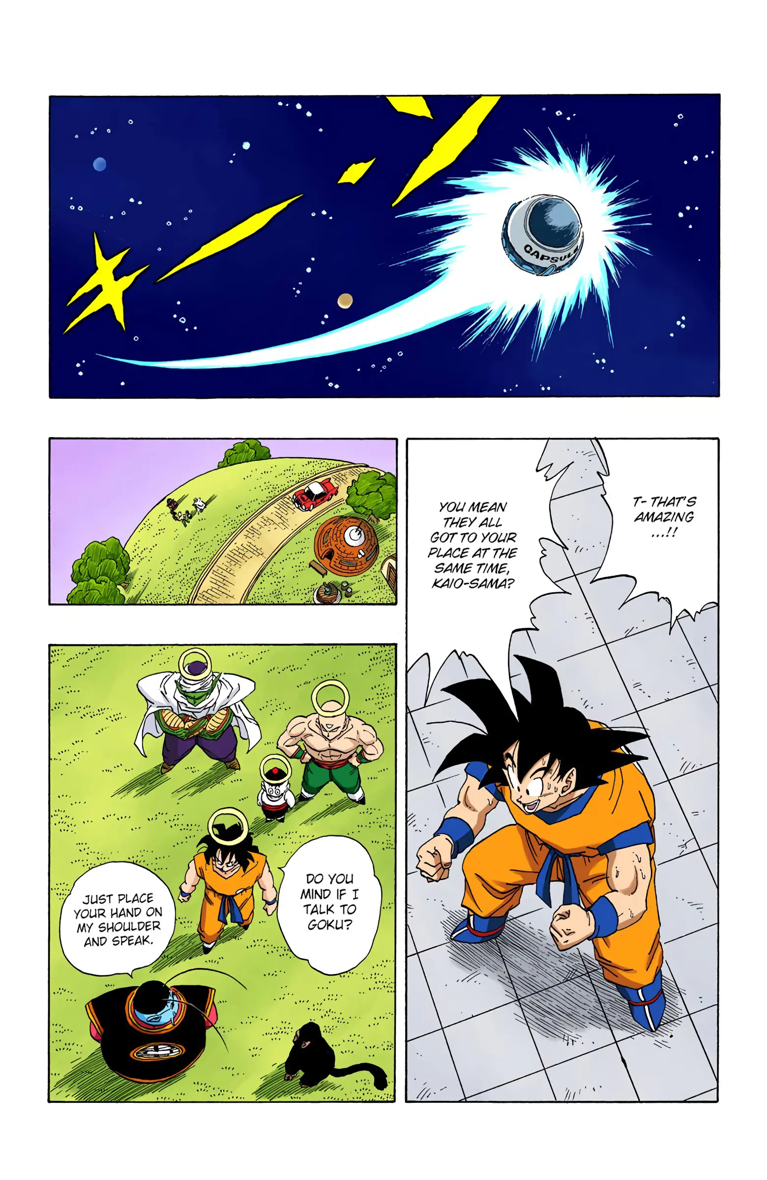 DBZ Frieza Saga Colored Manga, chapter 261, page 2