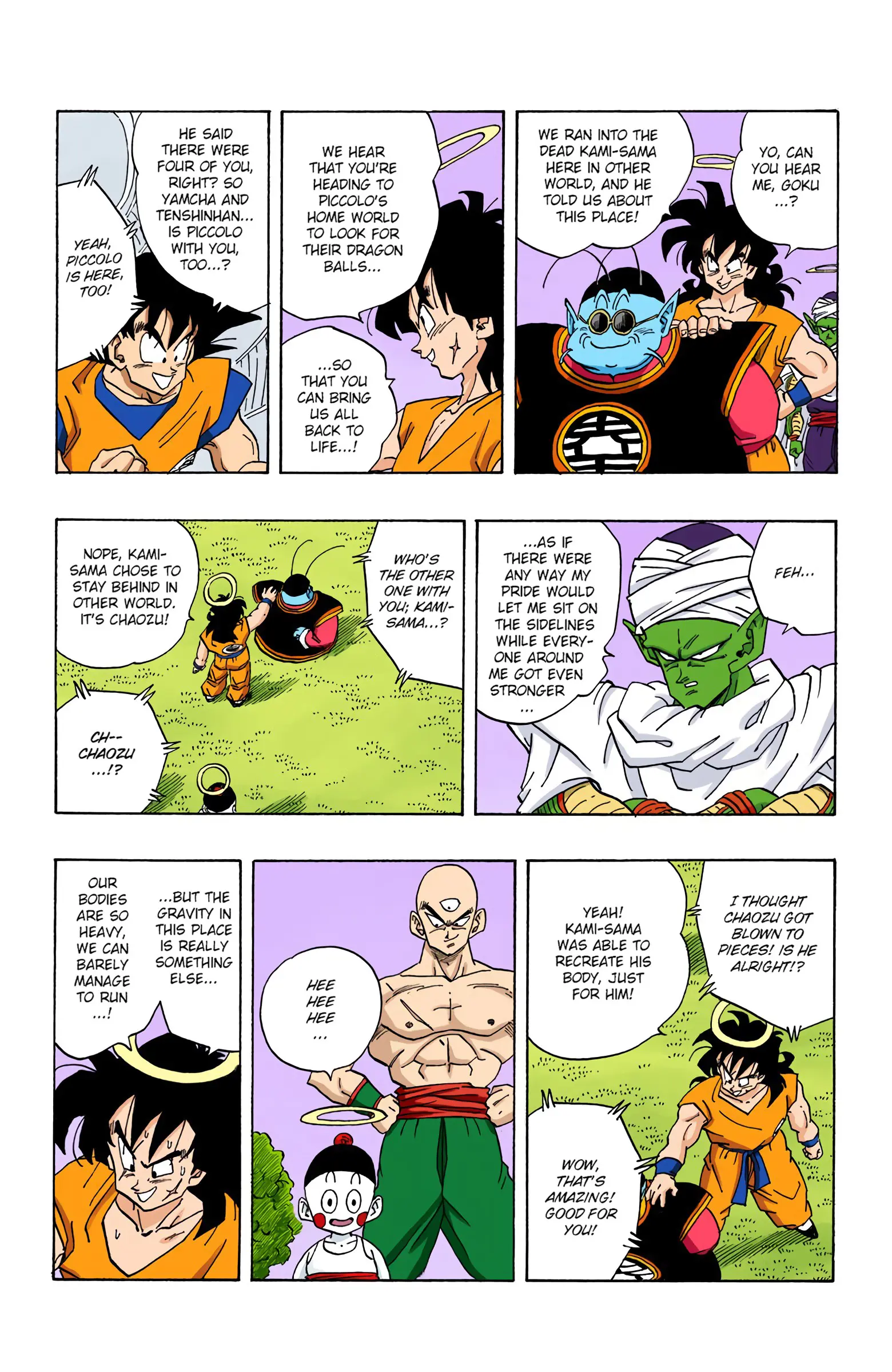 DBZ Frieza Saga Colored Manga, chapter 261, page 3