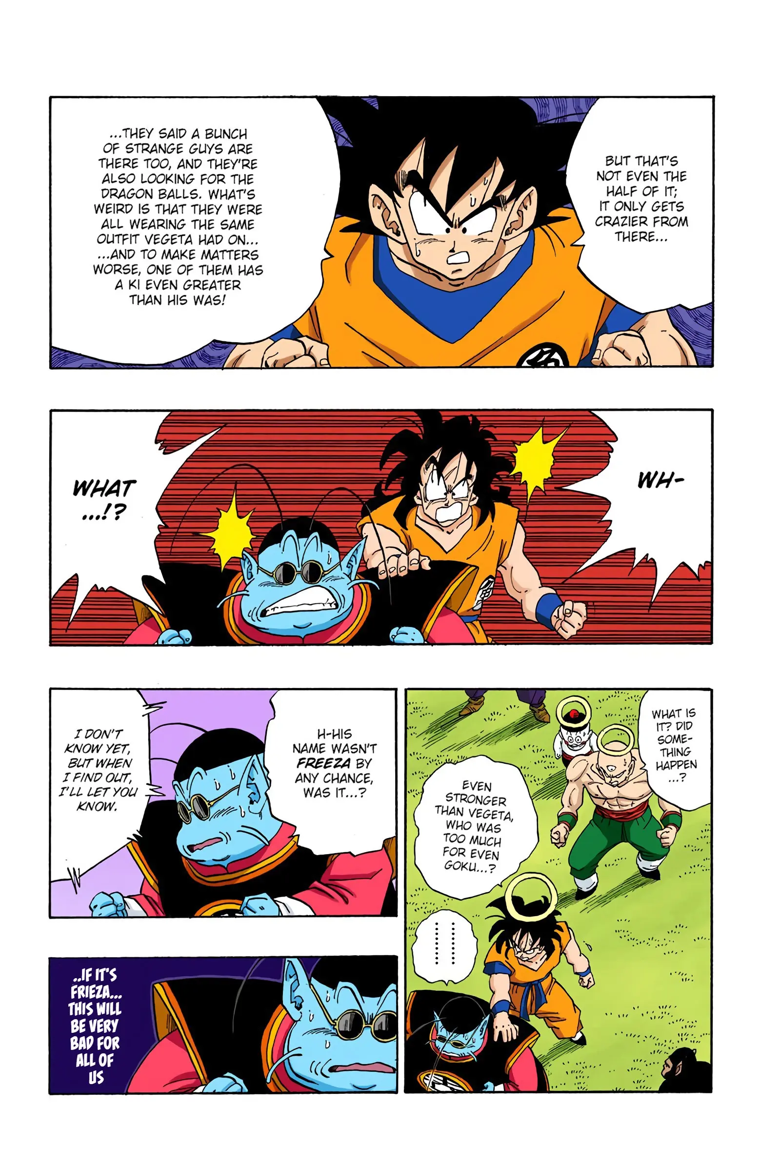 DBZ Frieza Saga Colored Manga, chapter 261, page 5