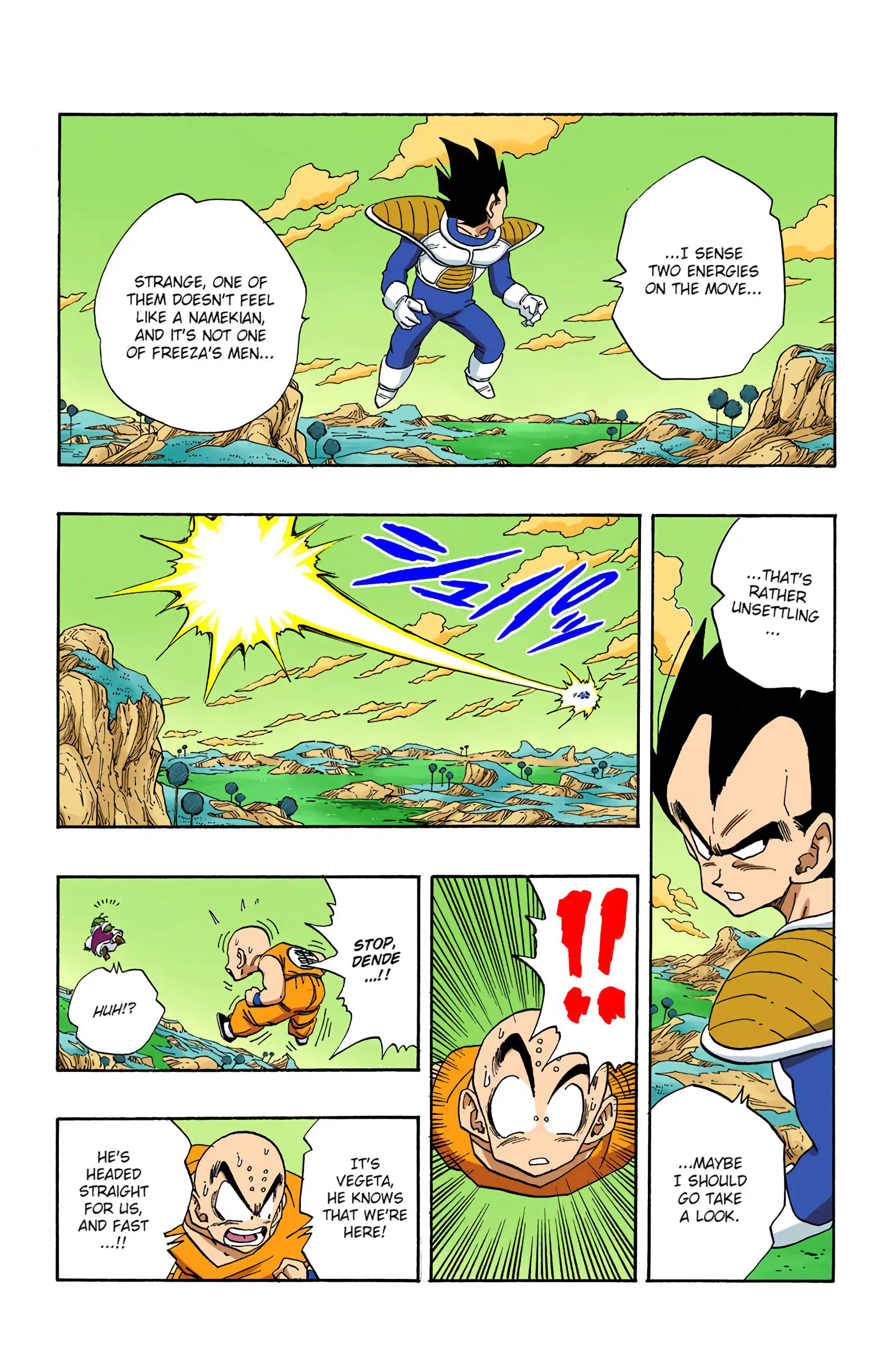DBZ Frieza Saga Colored Manga, chapter 261, page 12