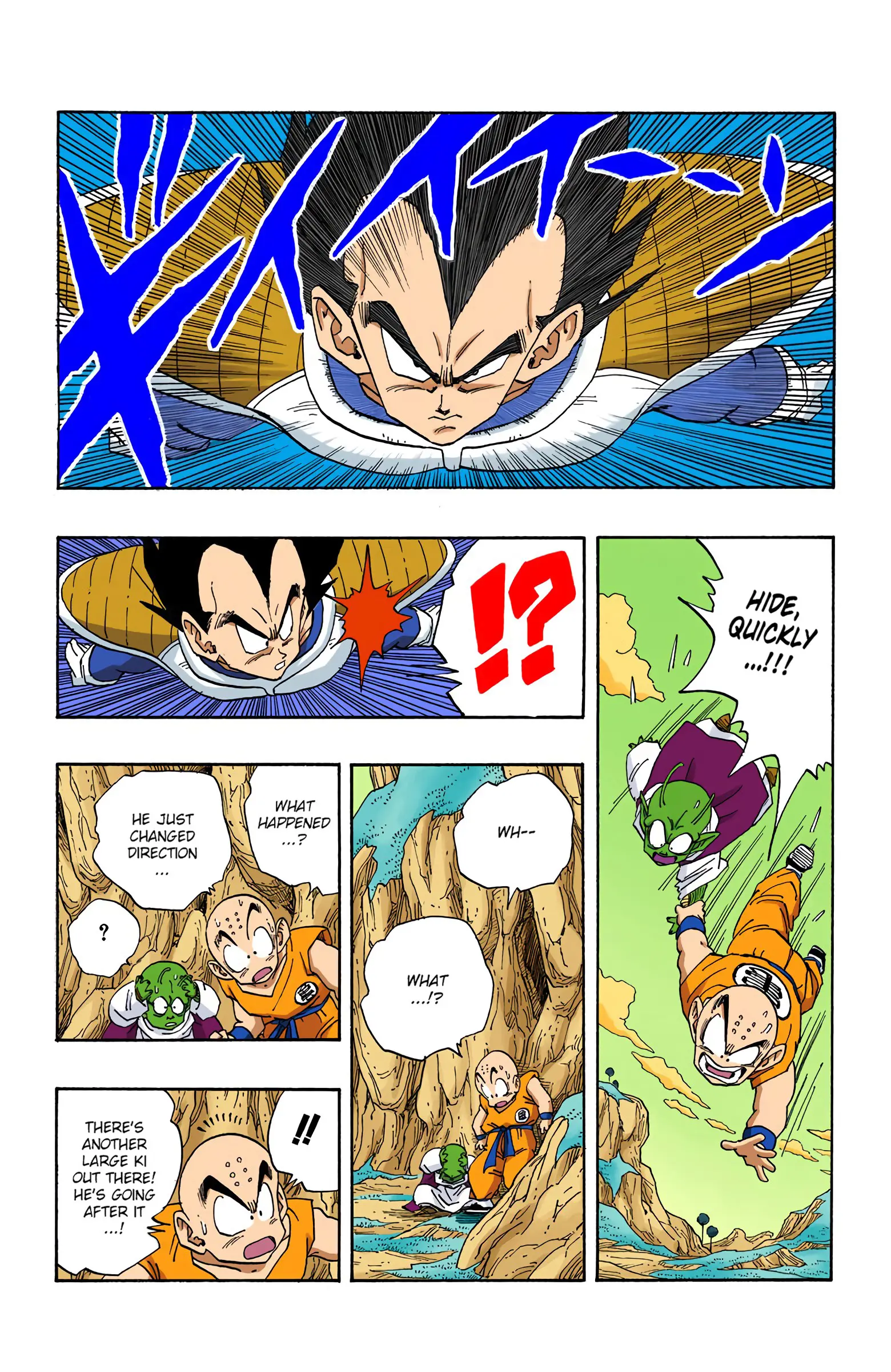 DBZ Frieza Saga Colored Manga, chapter 261, page 13