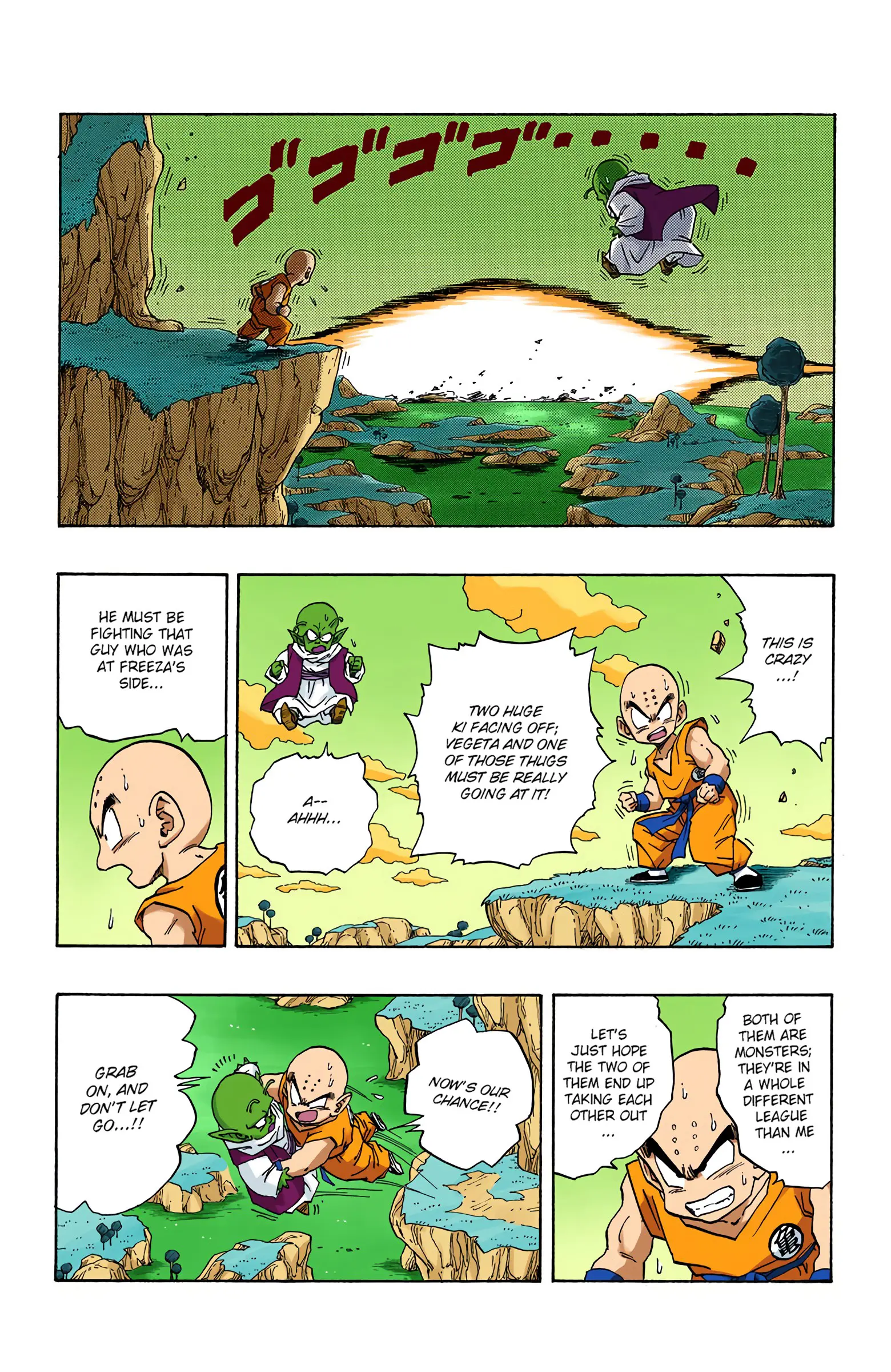 DBZ Frieza Saga Colored Manga, chapter 262, page 11