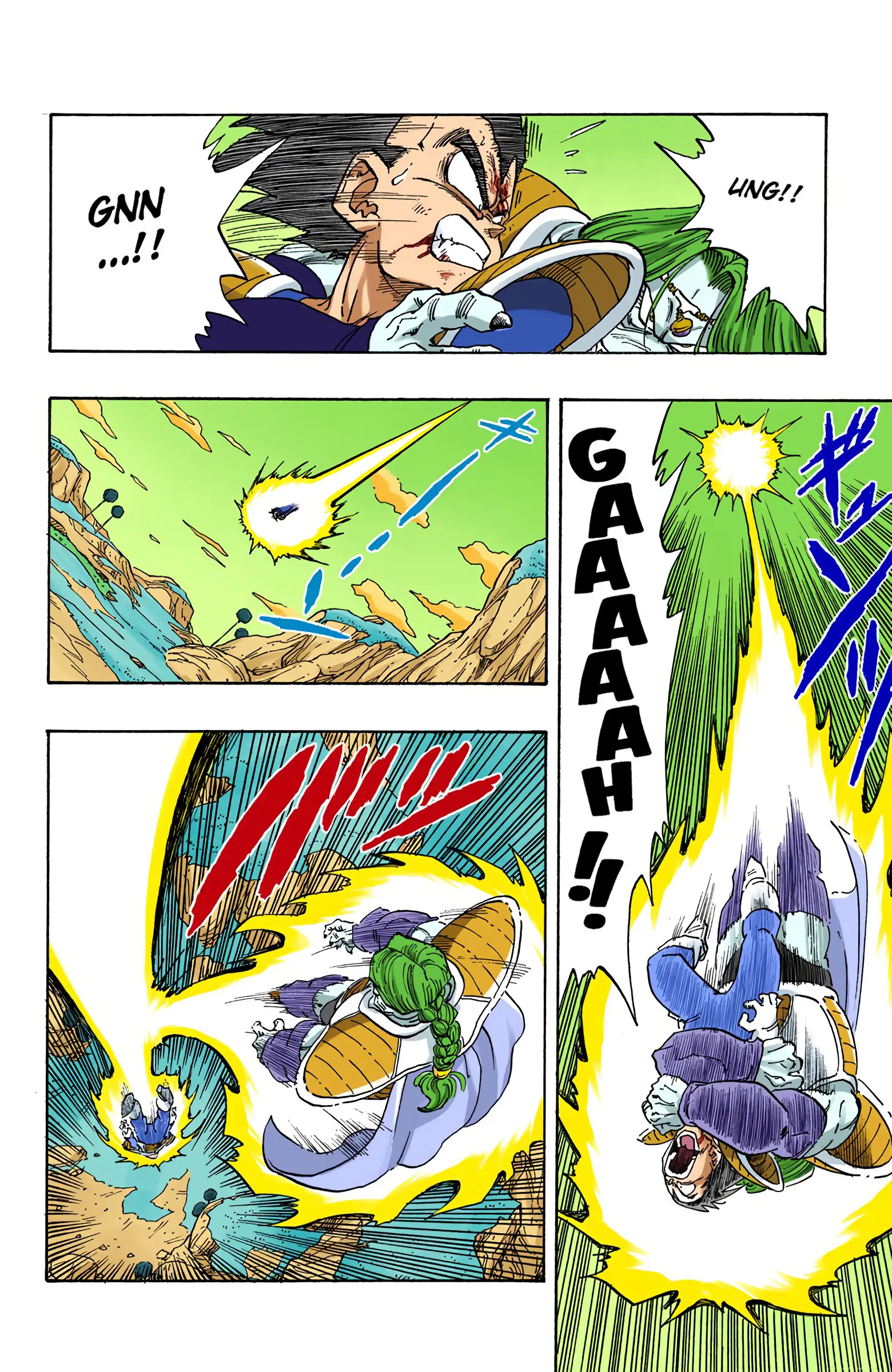DBZ Frieza Saga Colored Manga, chapter 263, page 12