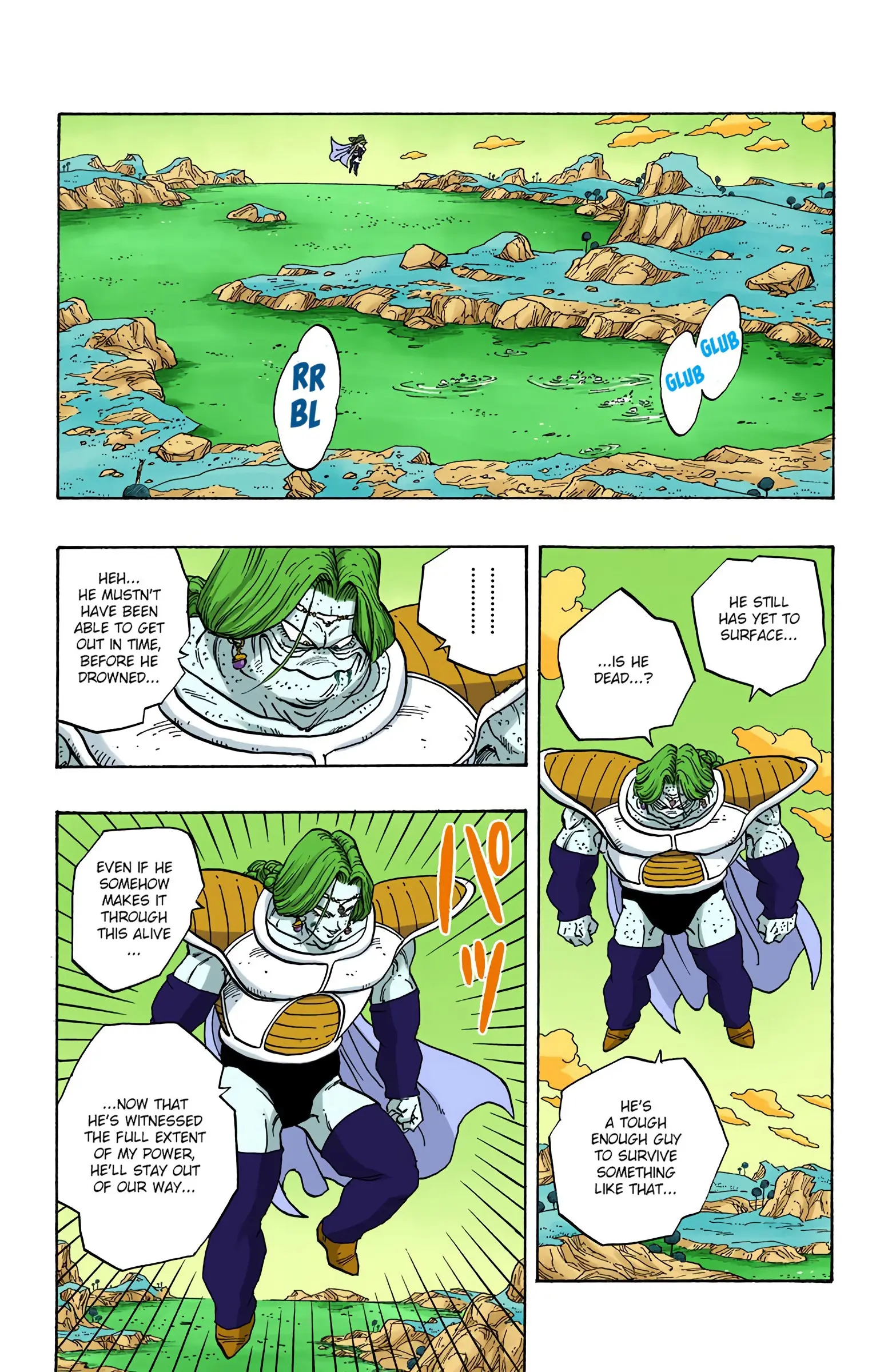 DBZ Frieza Saga Colored Manga, chapter 263, page 14