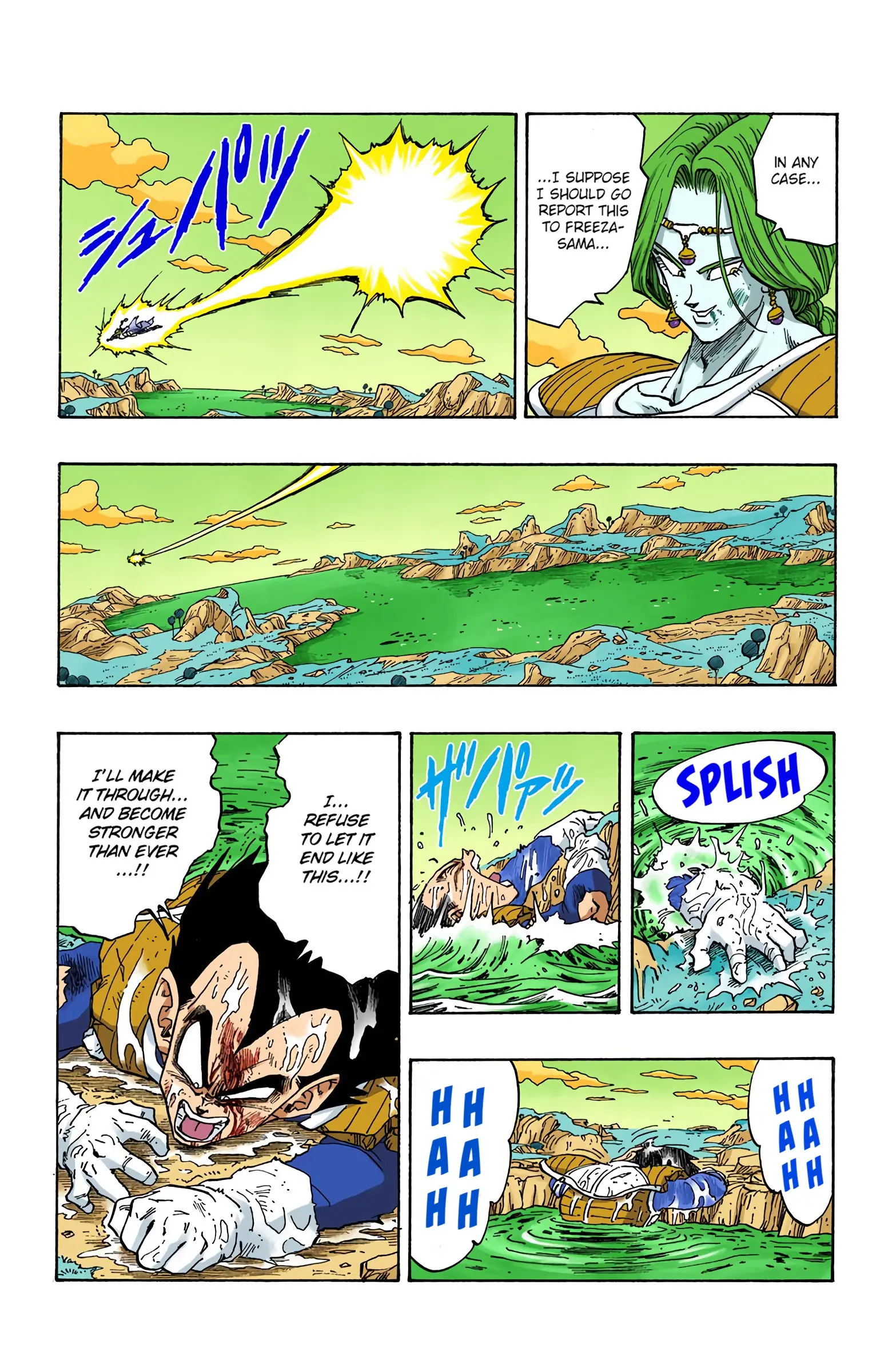 DBZ Frieza Saga Colored Manga, chapter 263, page 15