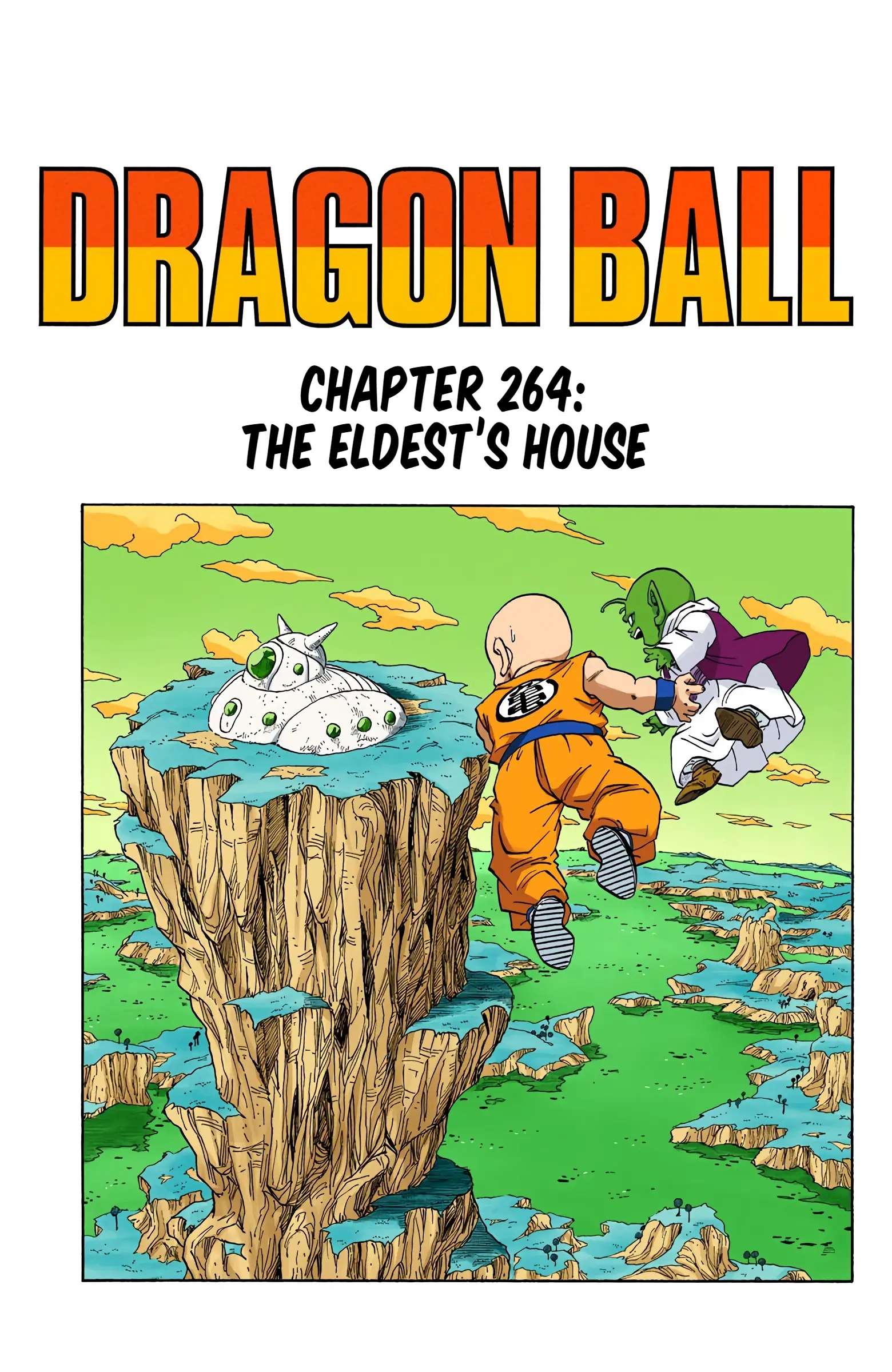 DBZ Frieza Saga Colored Manga, chapter 264, page 1