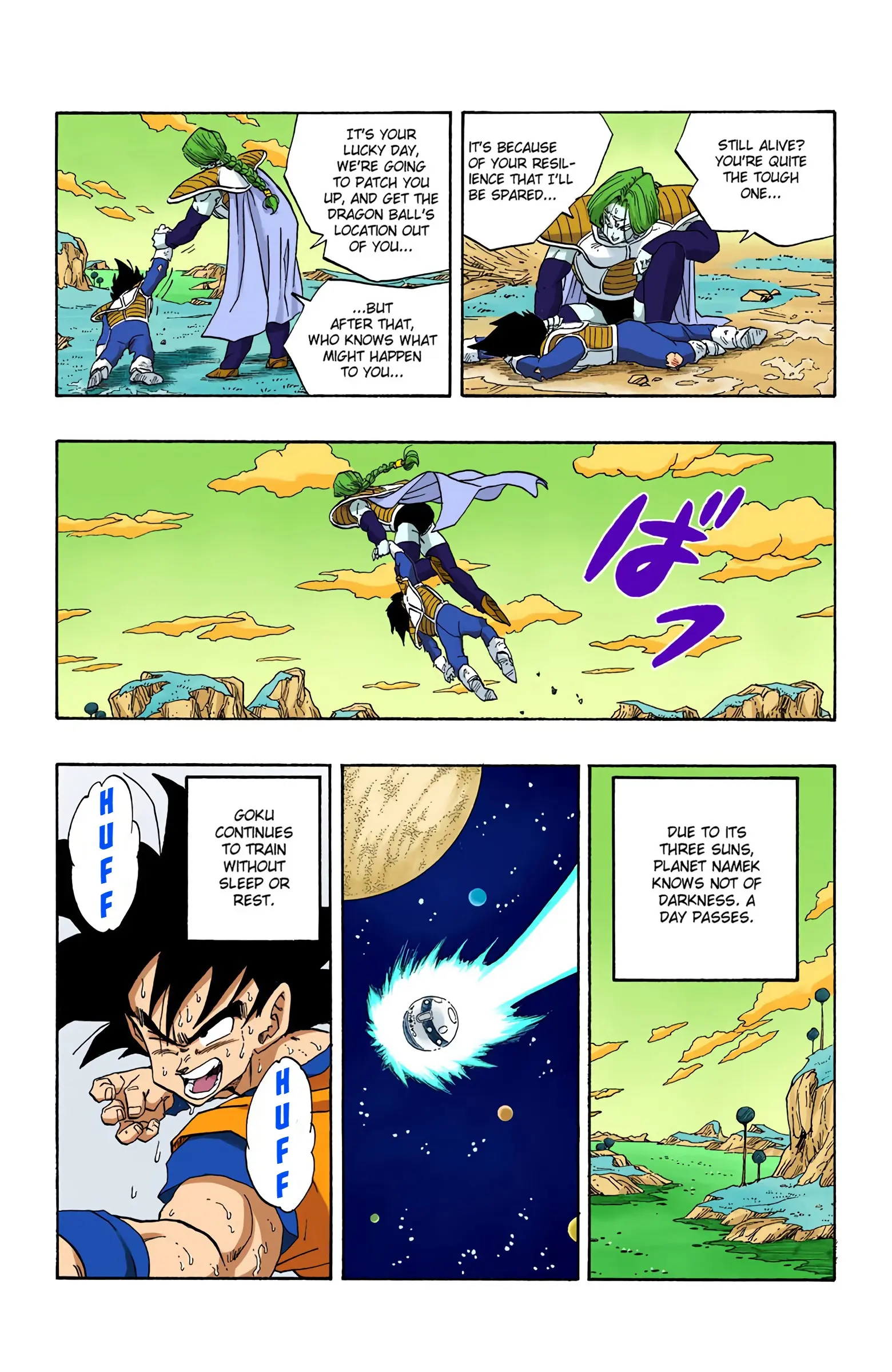 DBZ Frieza Saga Colored Manga, chapter 264, page 9