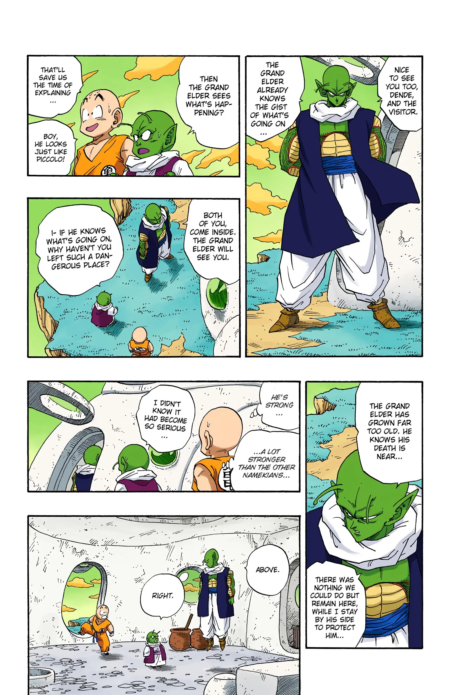DBZ Frieza Saga Colored Manga, chapter 264, page 14