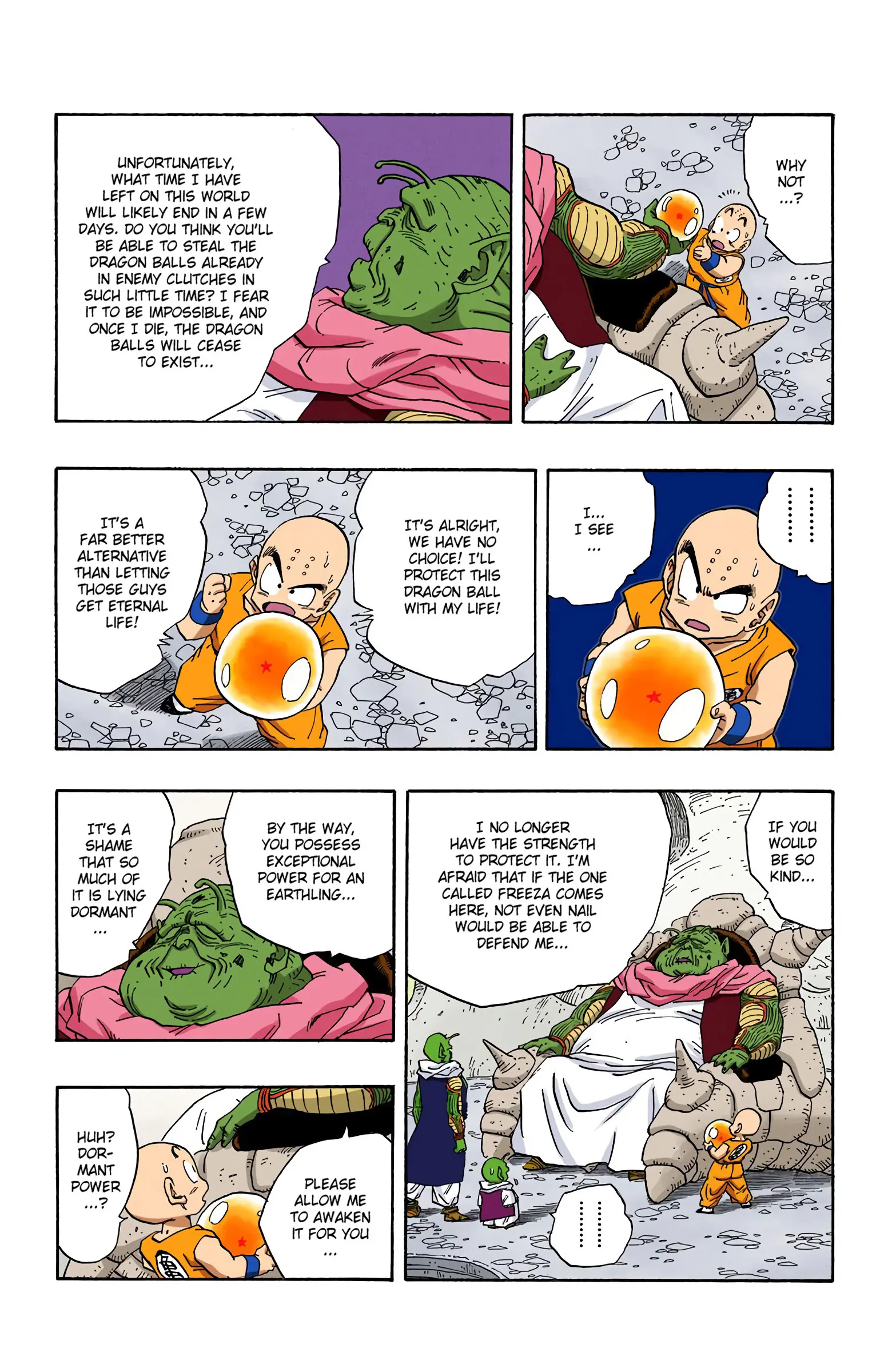 DBZ Frieza Saga Colored Manga, chapter 265, page 5