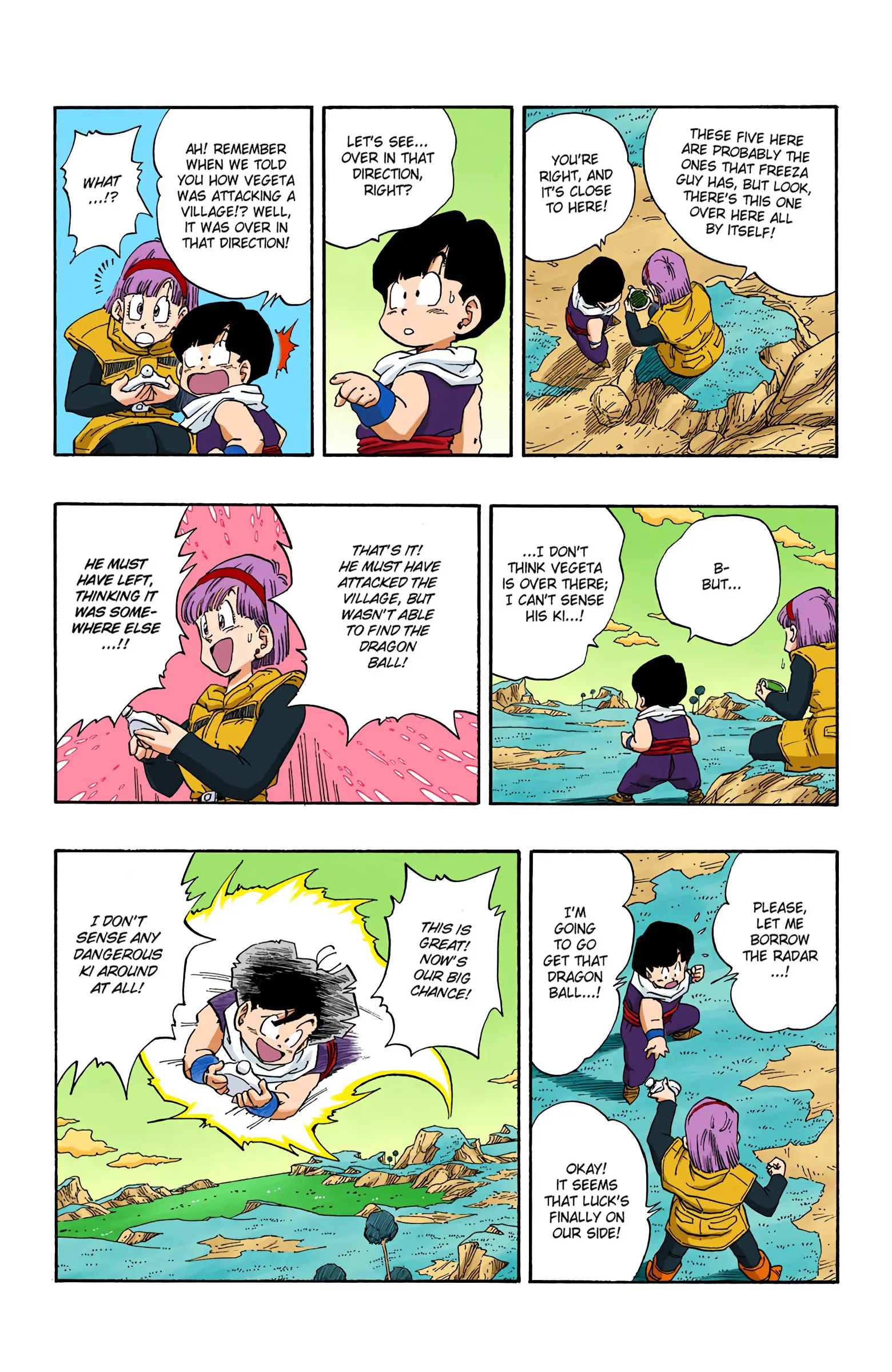 DBZ Frieza Saga Colored Manga, chapter 265, page 11