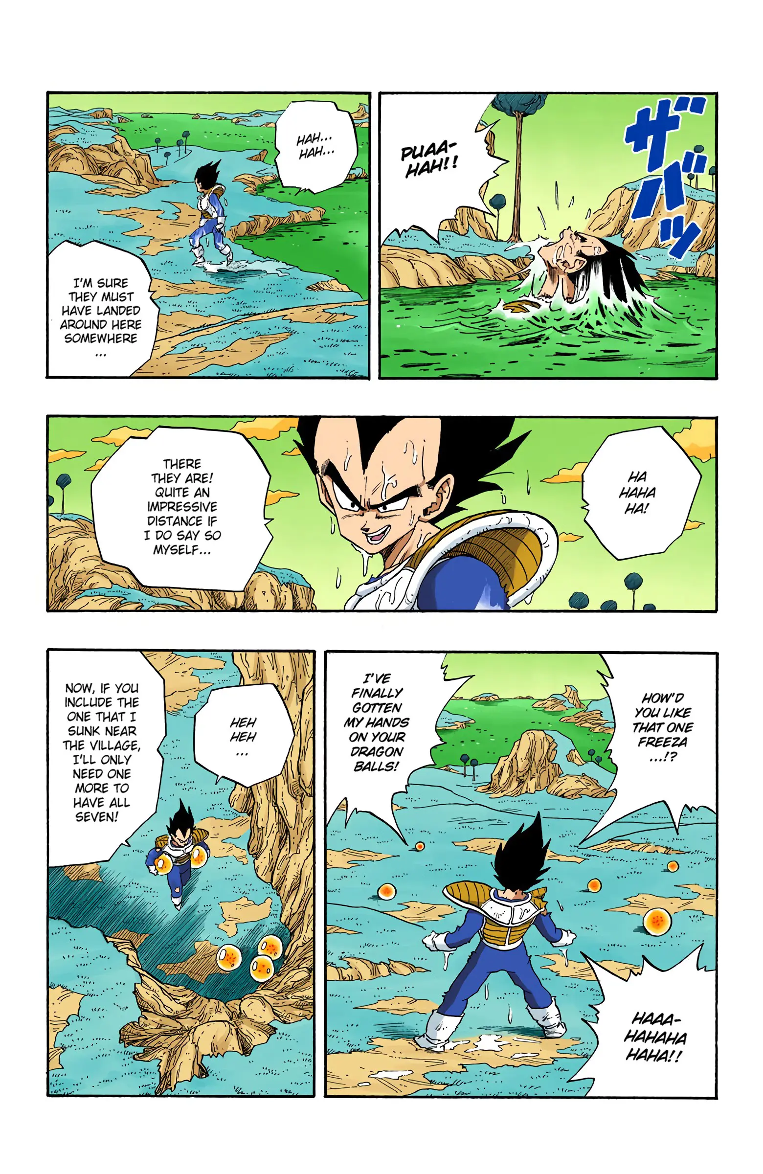 DBZ Frieza Saga Colored Manga, chapter 266, page 13