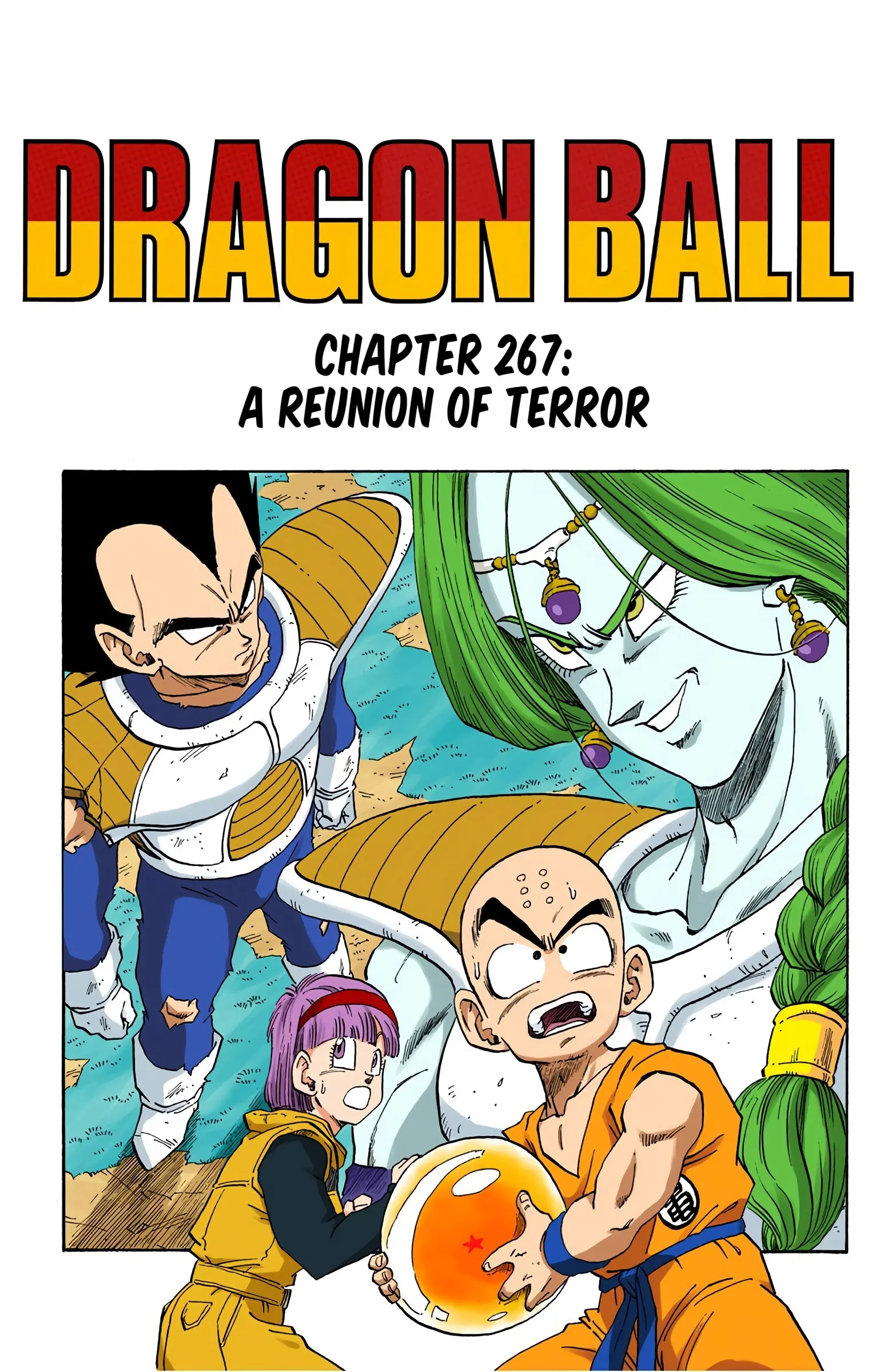 DBZ Frieza Saga Colored Manga, chapter 267, page 1