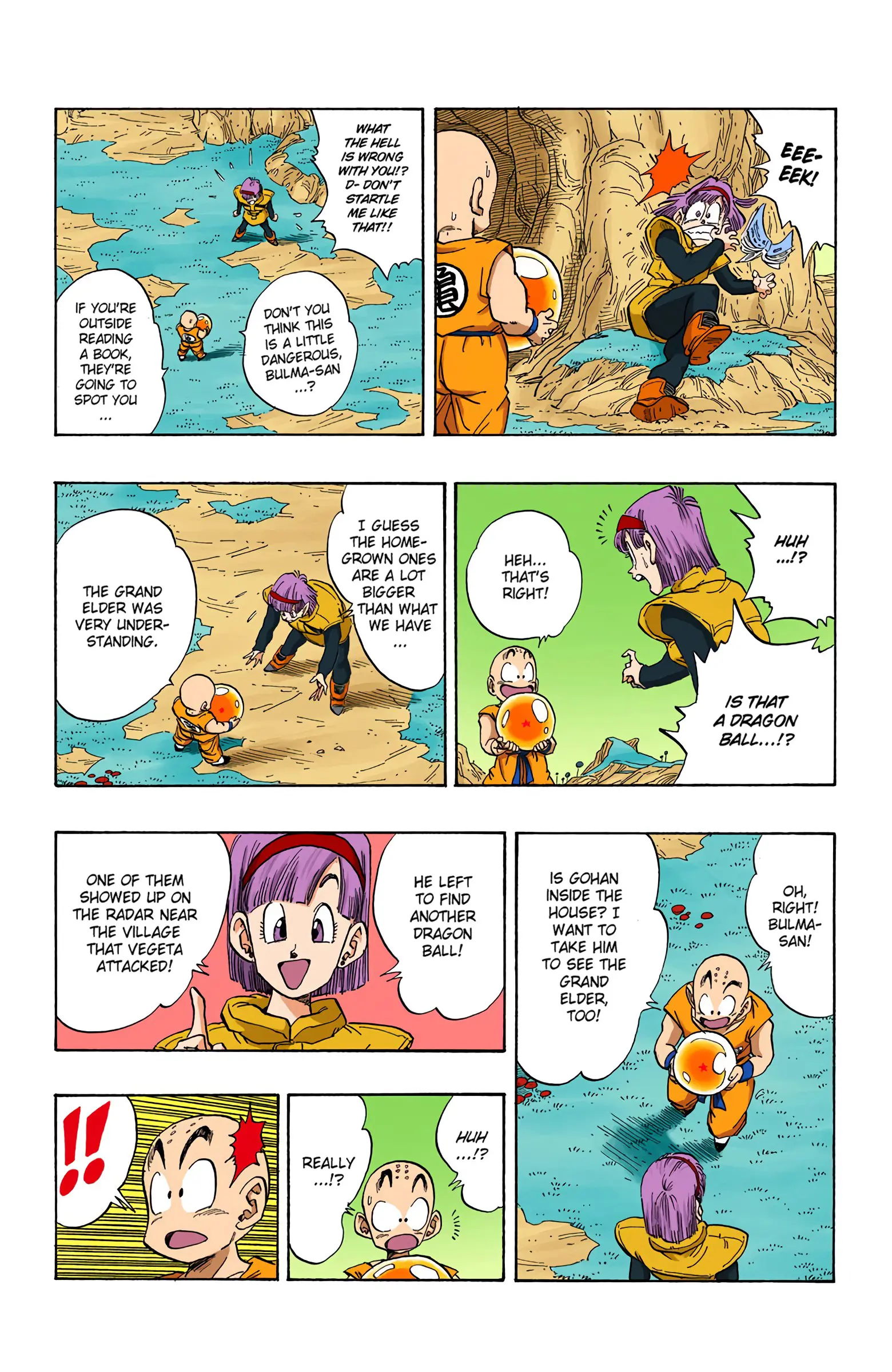 DBZ Frieza Saga Colored Manga, chapter 267, page 7