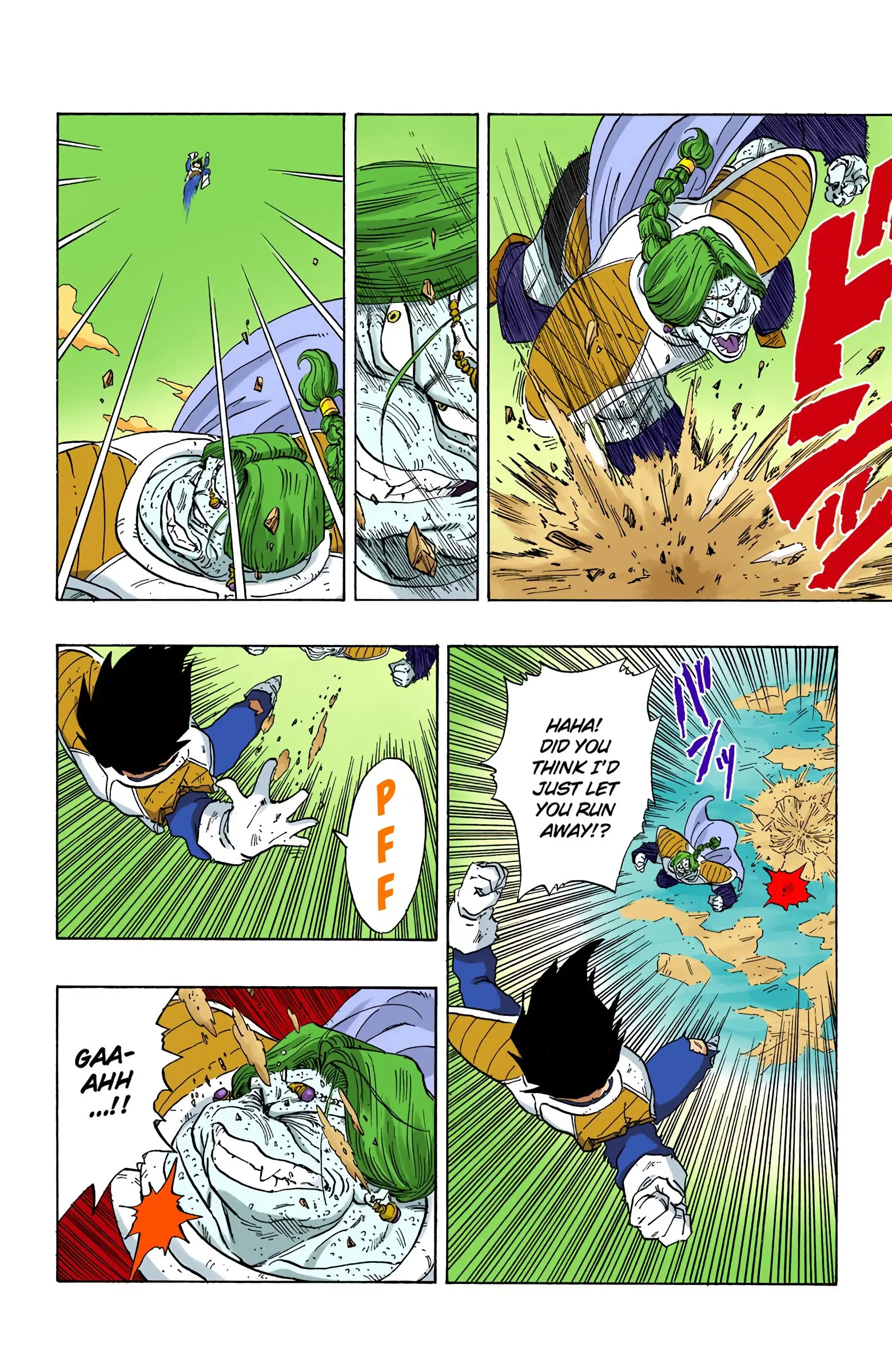 DBZ Frieza Saga Colored Manga, chapter 267, page 14
